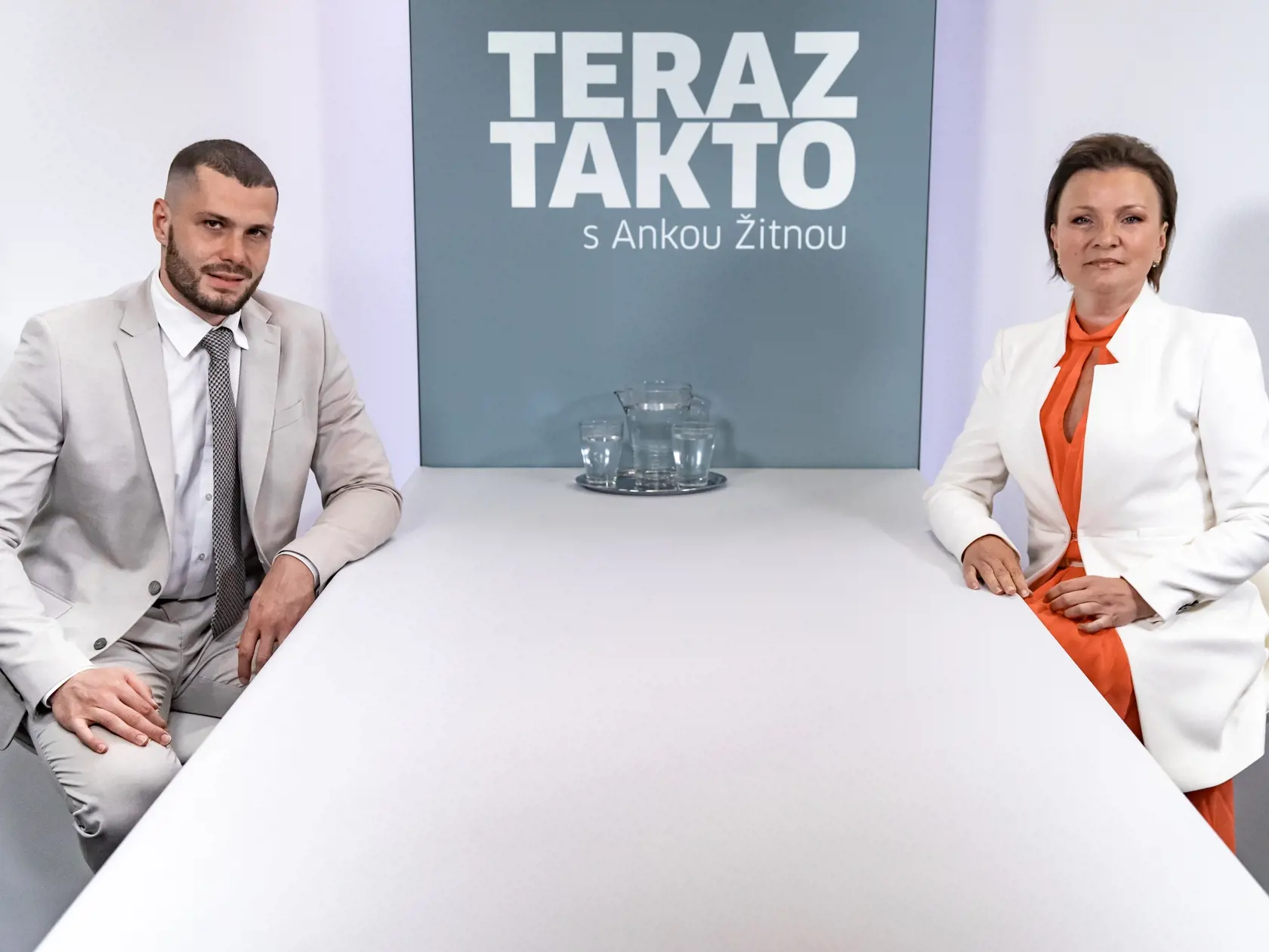 Diskusná relácia “Teraz Takto s Ankou Žitnou”, ktorej hosťom bol poslanec NR SR Richard Glück.
