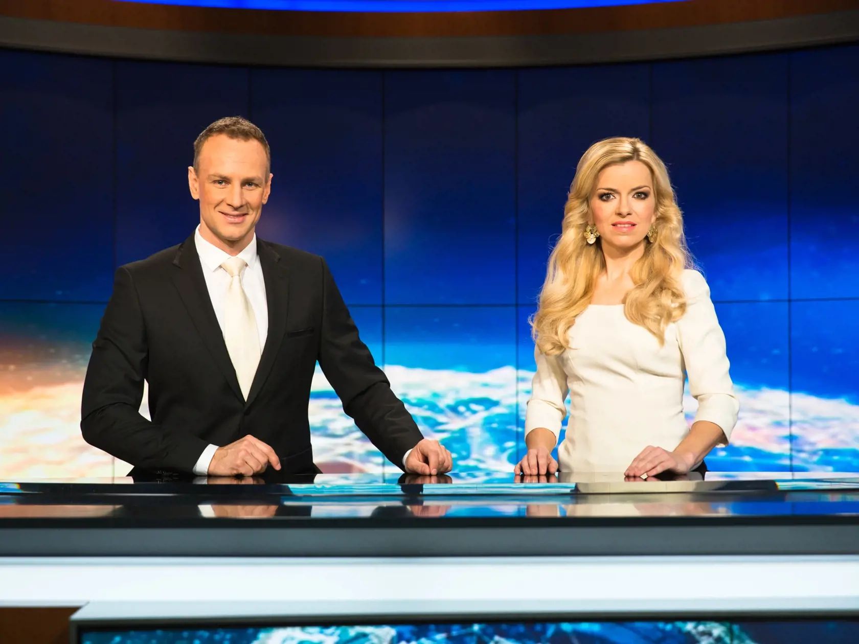 Moderátorské duo manželia Švajdovci.
