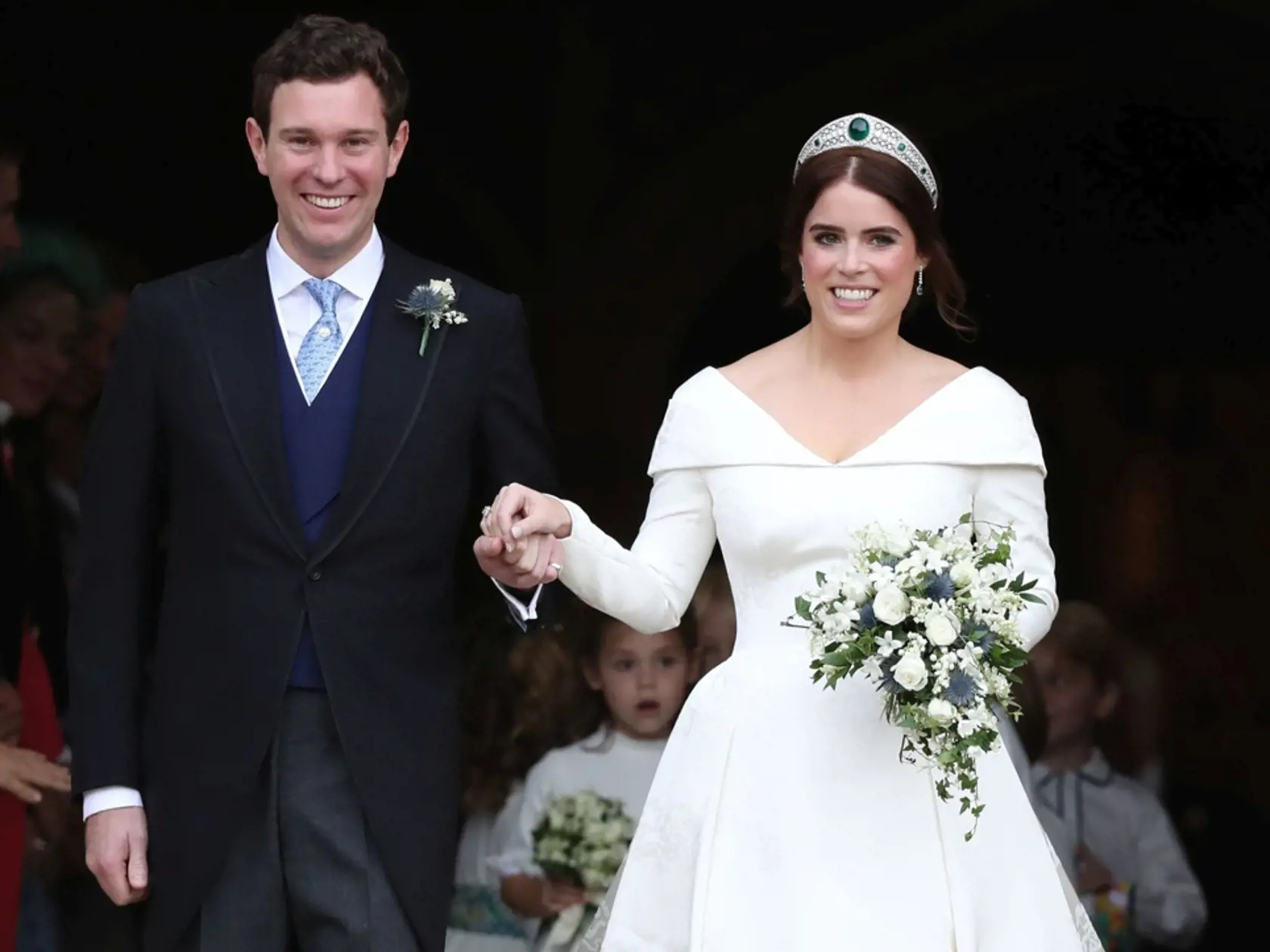Svadba princeznej Eugenie a Jacka Brooksbanka.