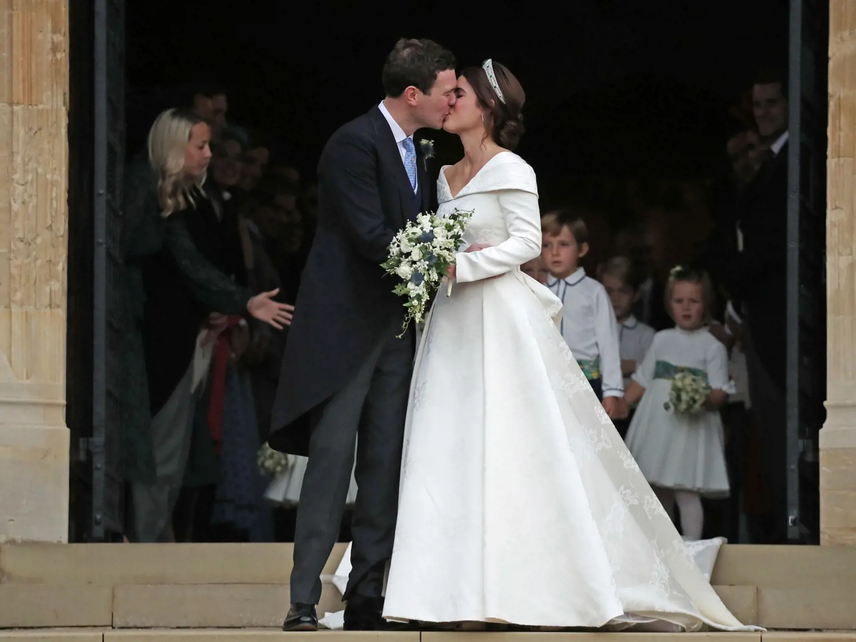 Svadba princeznej Eugenie a Jacka Brooksbanka.