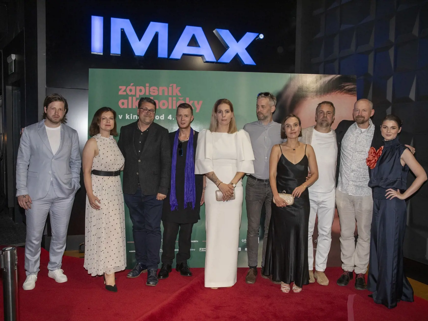 Tvorcovia a hlavní protagonisti filmu Zápisník alkoholičky.