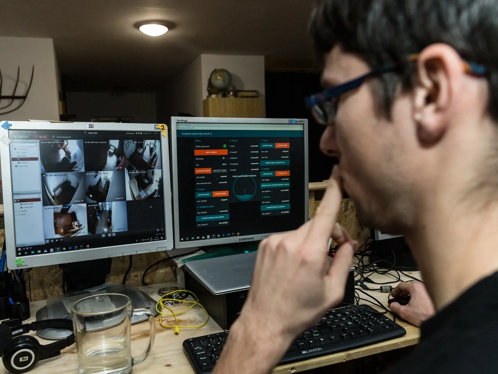Na símke je záber z priestorov hry Escape Room v Bratislave