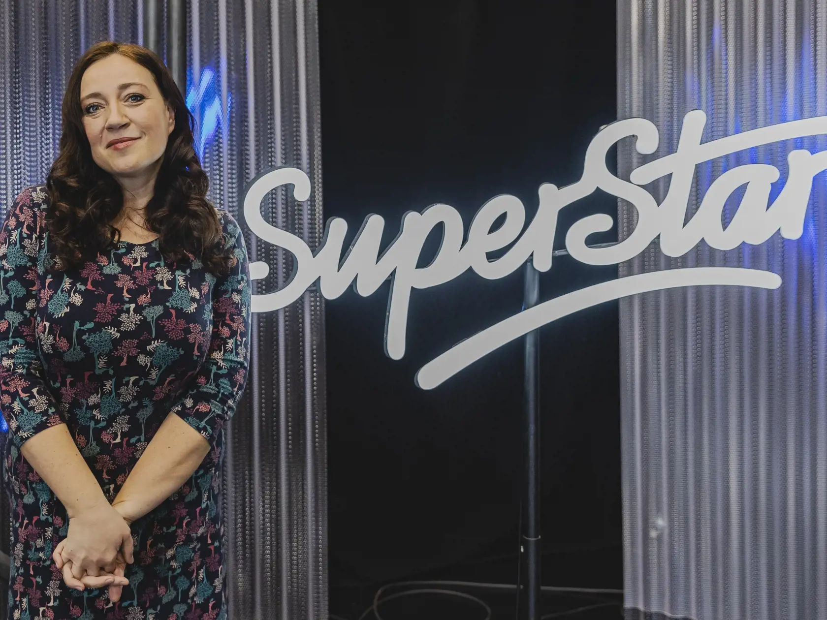 Finalisti prvej série televíznej show Slovensko hľadá Superstar sa zišli po 17 rokoch na spoločnom vystúpení ako hostia aktuálnej série tohoto programu. Na snímke Katarína Koščová.
