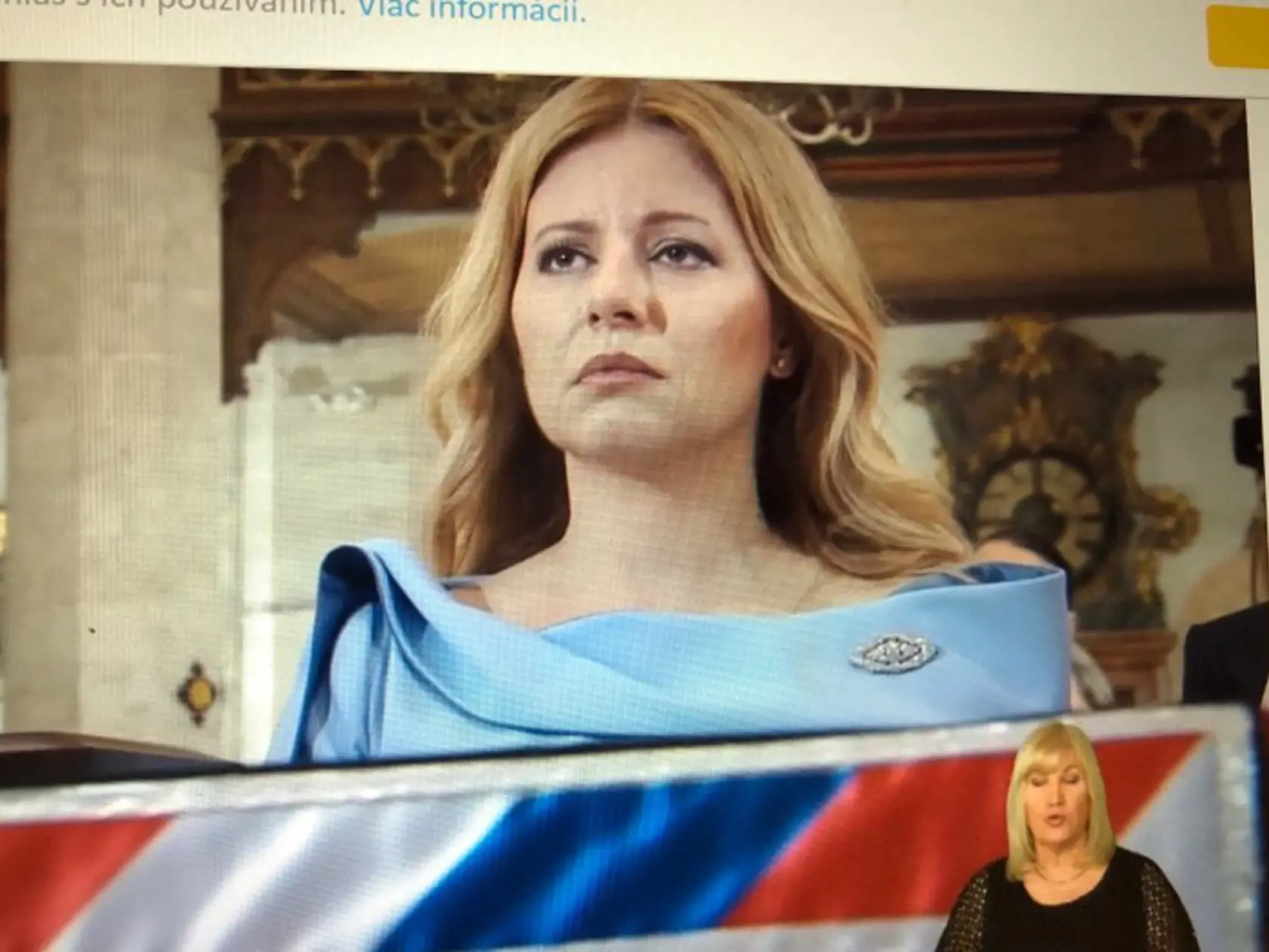 Zuzana Čaputová bola po celý čas inaugurácie vážna až smutná. Dnes už vieme prečo.