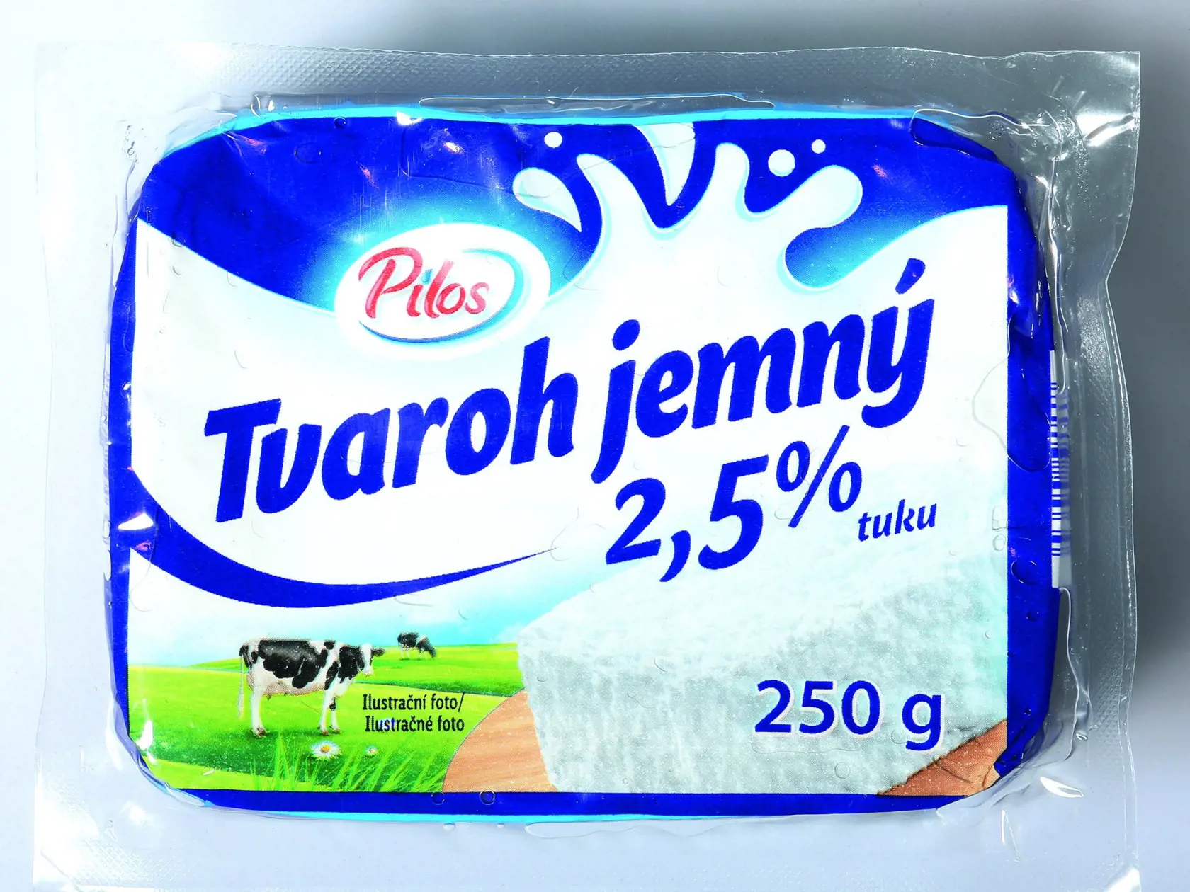Tvaroh jemný, 250 g, s aplikáciou Lidl Pplus akcia 2+1 zadarmo, cena pri zľave za 1 kus 0,80 eura.