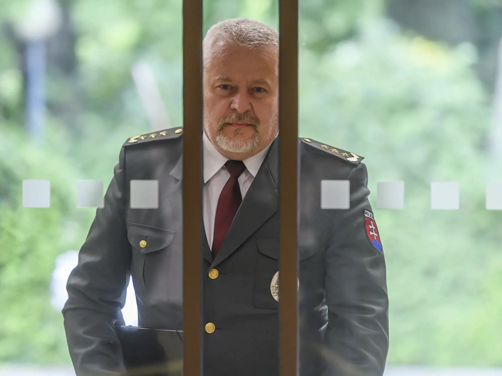 Na snímke prezident Policajného zboru Ľubomír Solák prichádza na 38. schôdzu vlády SR v Bratislave 12. júna 2024. FOTO TASR - Jaroslav Novák