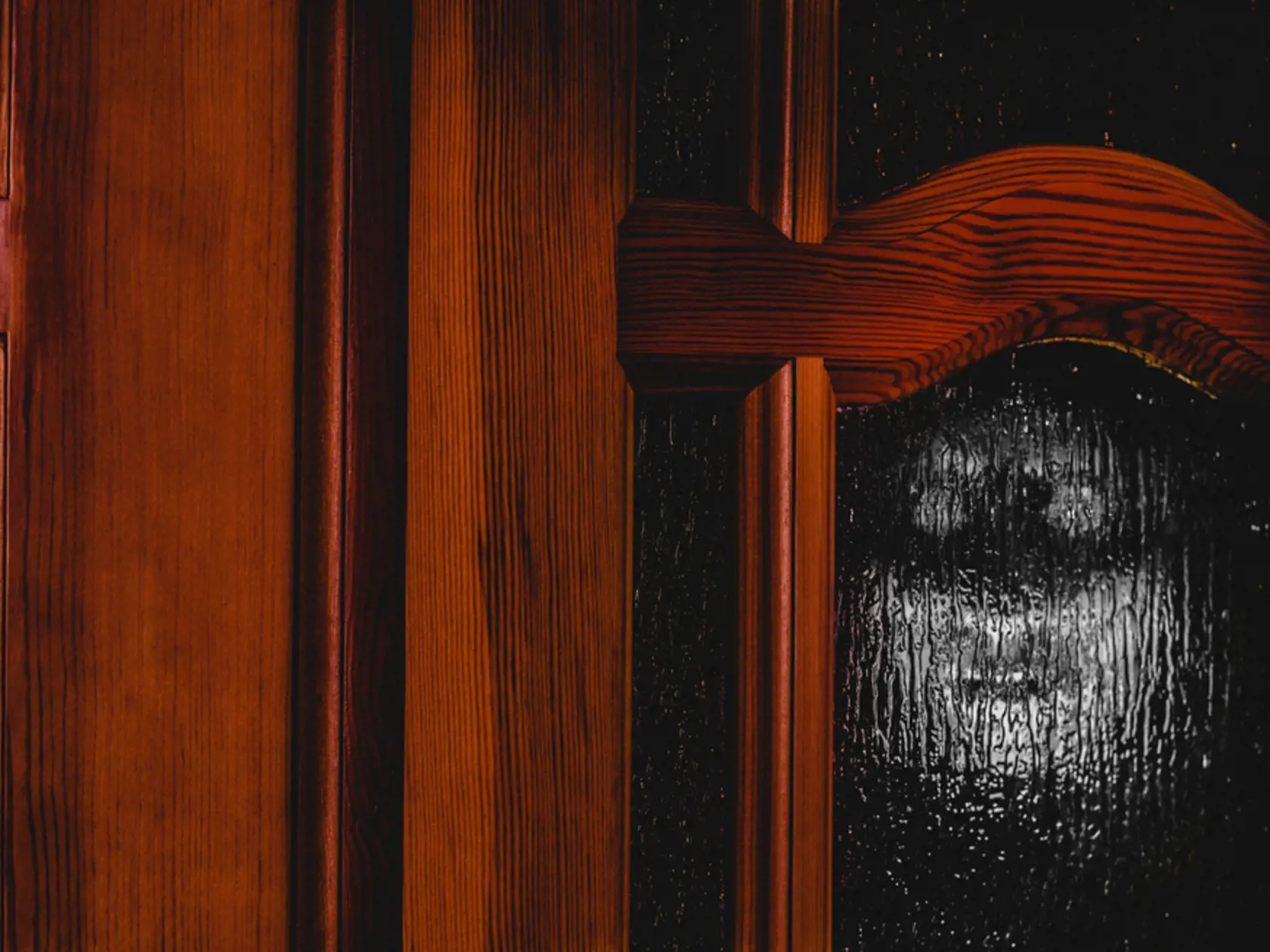 Creepy,Evil,Creature,With,Empty,Eyes,Looks,Out,The,Window.