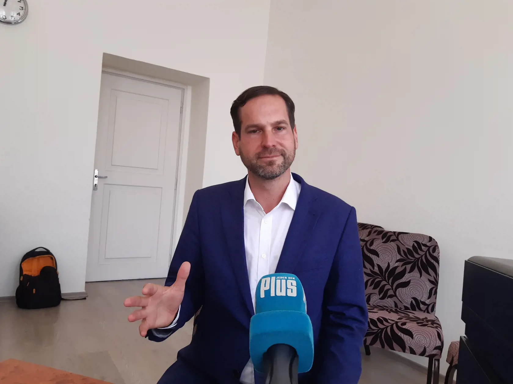 Rudolf Kusý počas rozhovoru pre Plus JEDEN DEŇ.