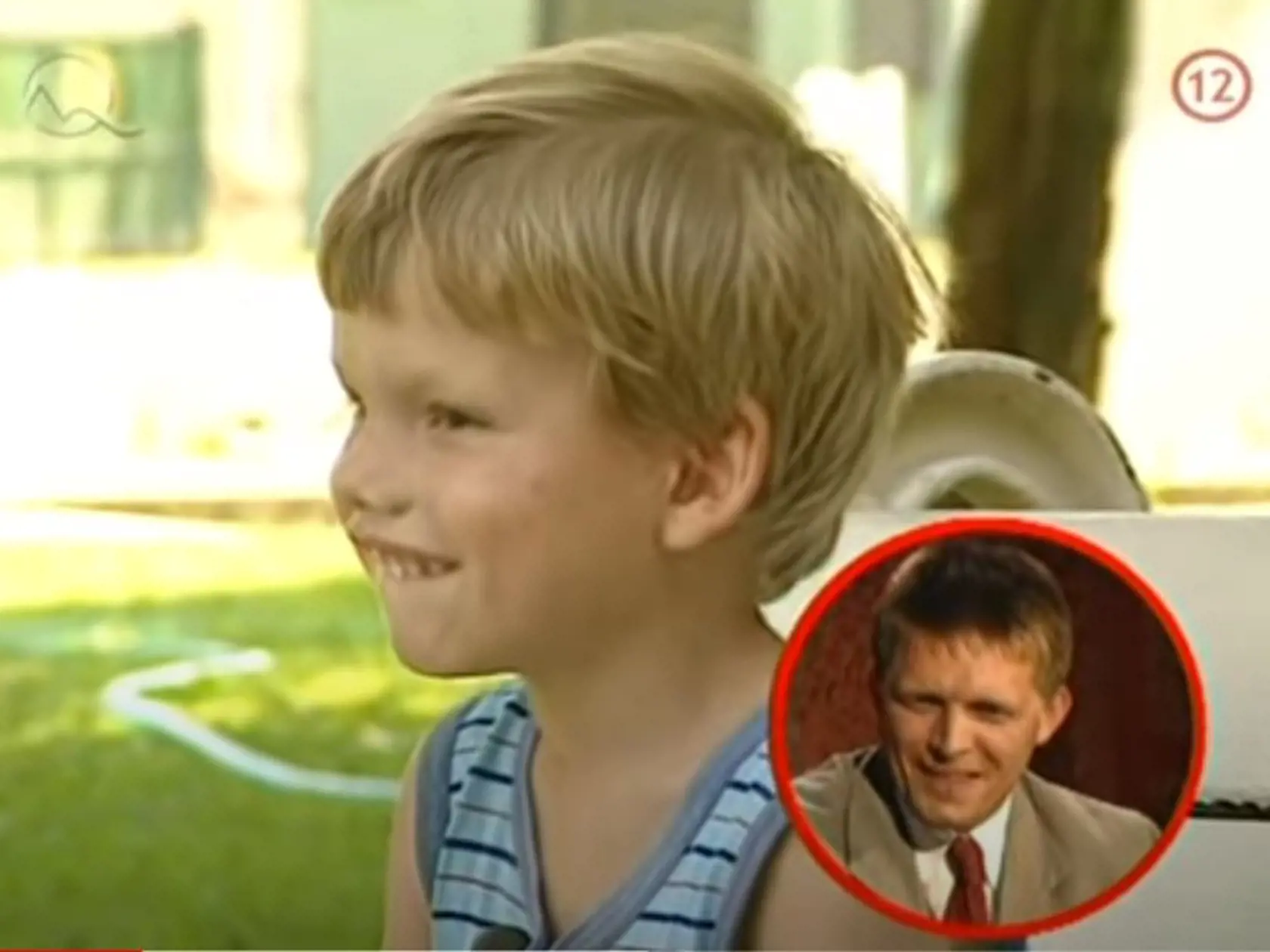 Relácia Bonzáčik. Syn Roberta Fica Michal ako malý chlapček.