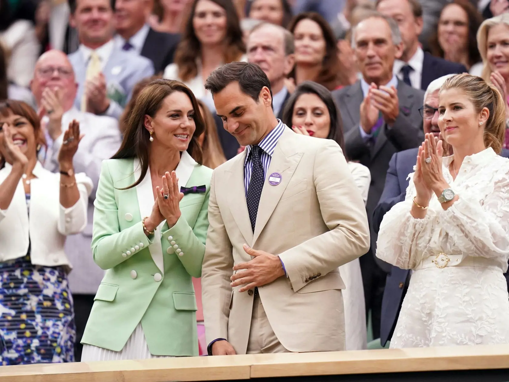 Roger Federer sa dobre bavil s vojvodkyňou Kate.