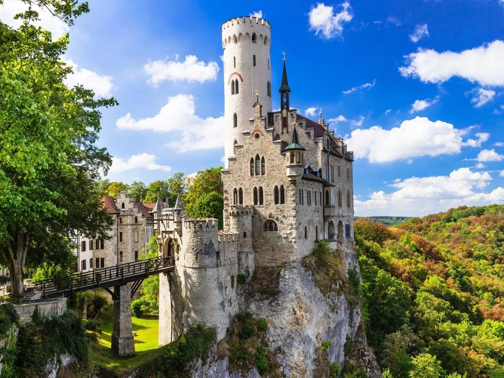 Hrad Lichtenstein.