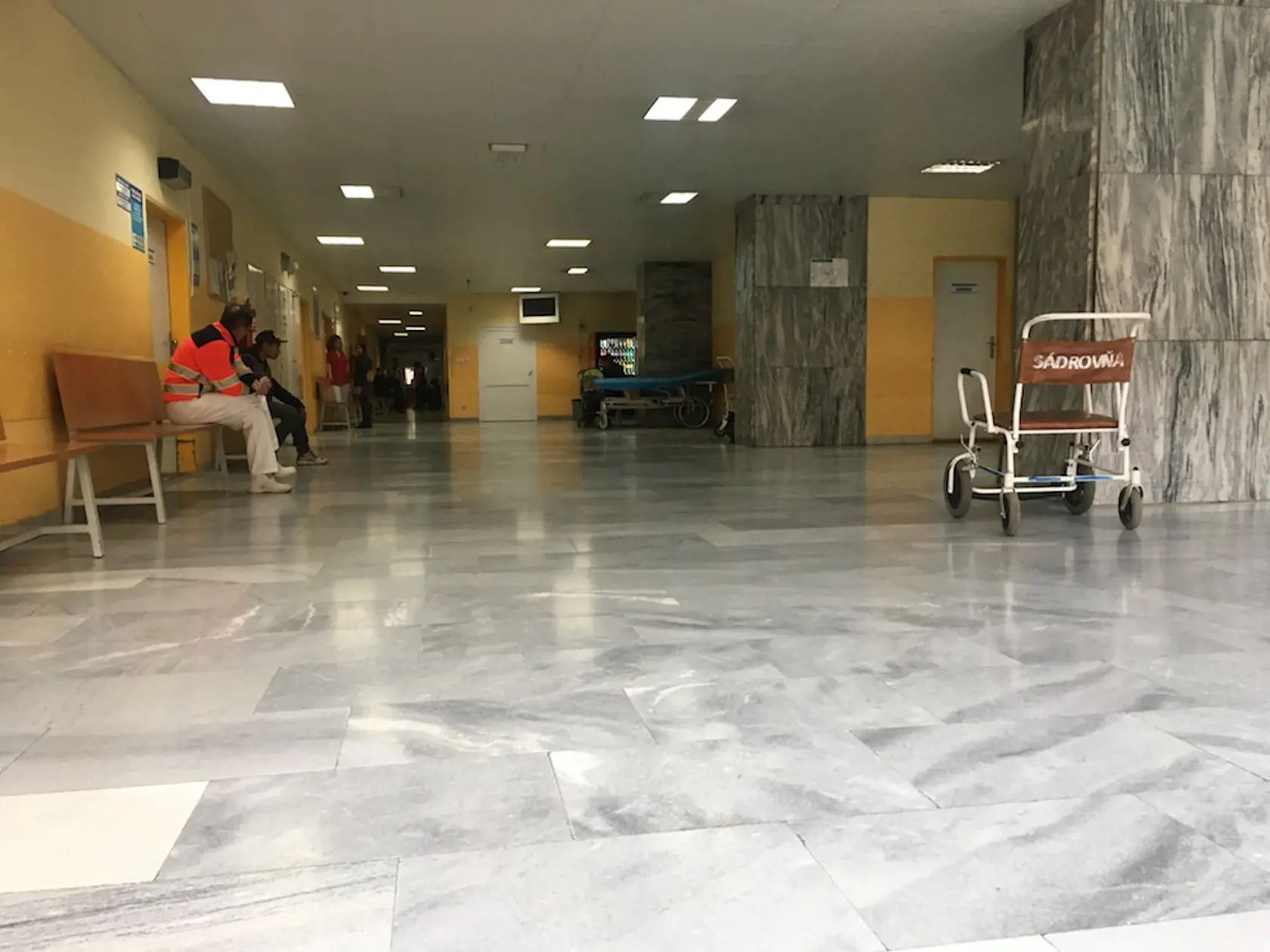 Vestibul chirurgického monobloku.