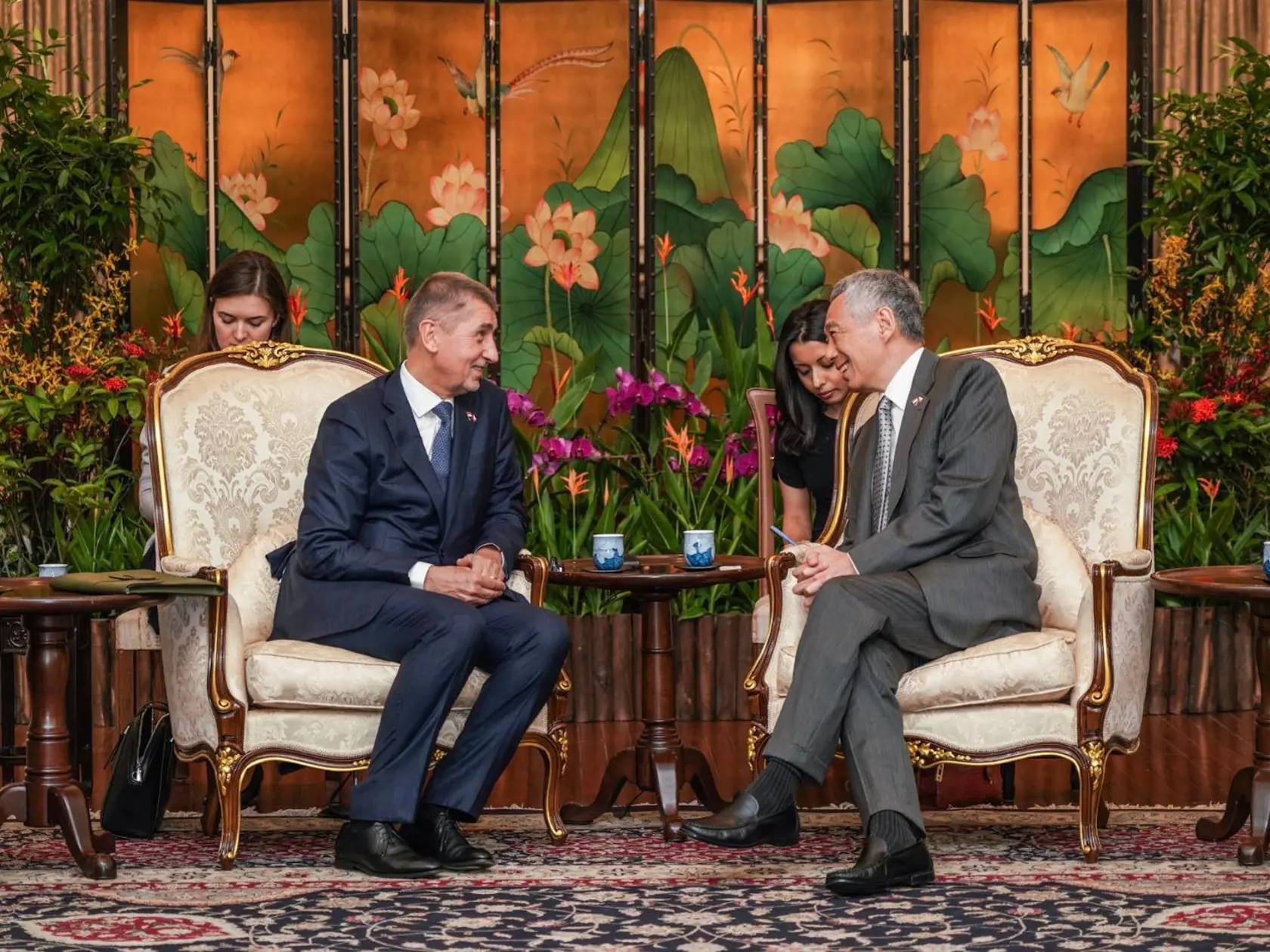 Premiér Českej republiky Andrej Babiš vycestoval  na zahraničnú cestu do Singapuru.