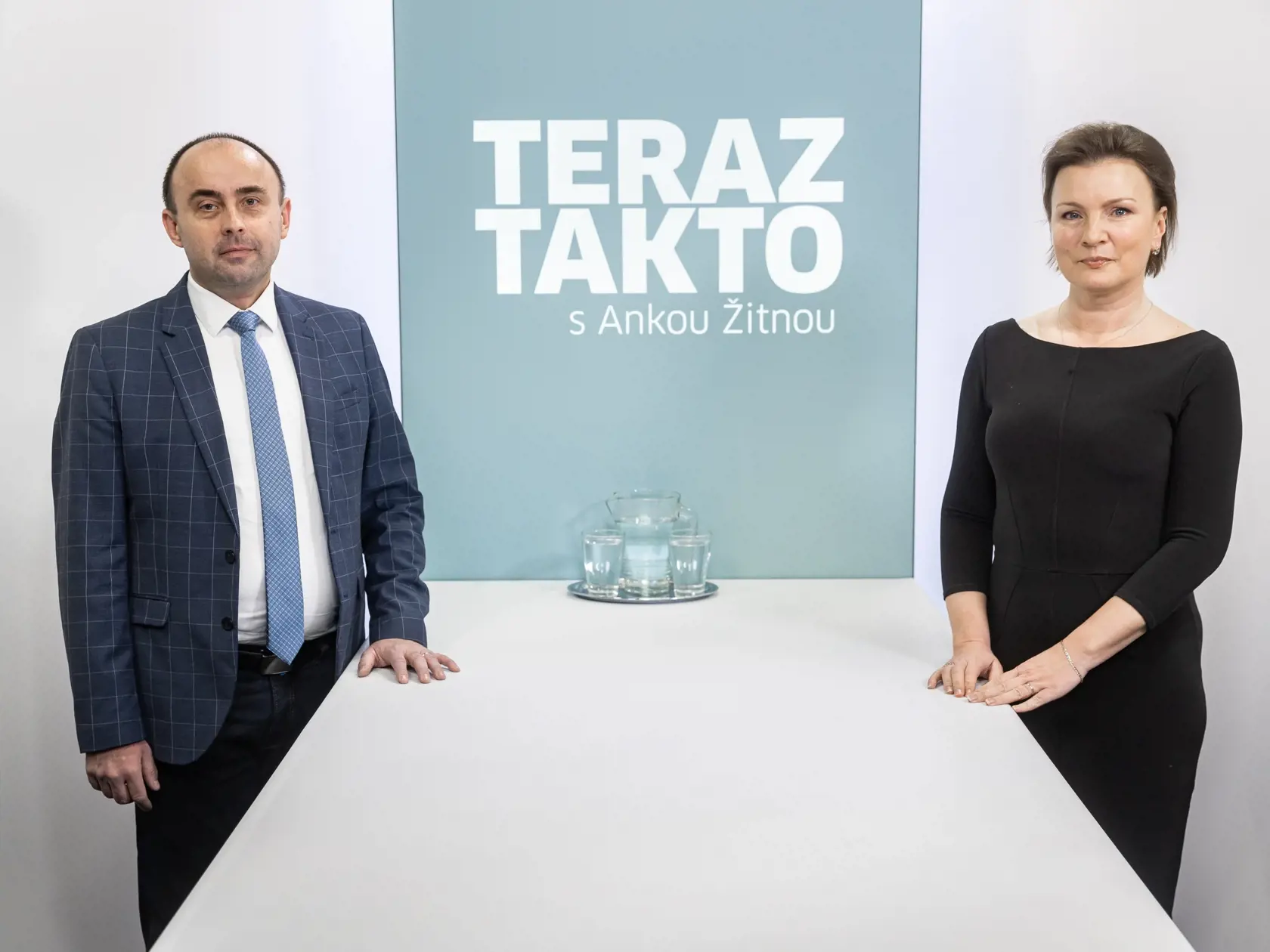 Diskusná relácia "Teraz Takto s Ankou Žitnou", ktorej hosťom bol Radoslav Štefančík.