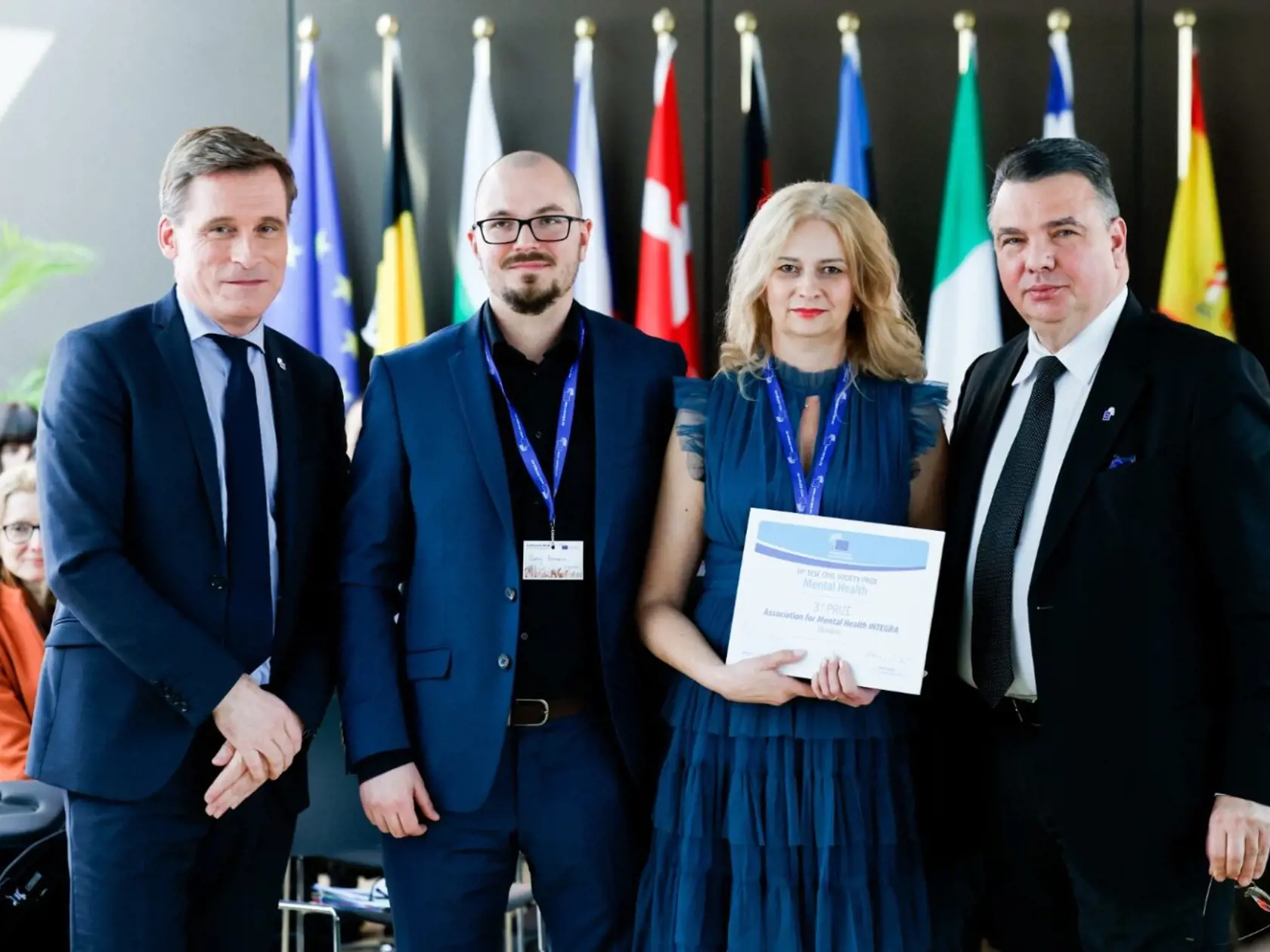 Za ich aktivity a dlhodobý prínos dôležitosti do spoločnosti ich nielen uplynulé dni ocenilo mesto Michalovce, ale aj Európsky hospodársky a sociálny výbor ich ocenil Cenou pre občiansku spoločnosť projektom na podporu duševného zdravia, kde sa michalovská Integra umiestnila na treťom mieste z celkovo viac ako sto uchádzačov z 23 členských štátov.