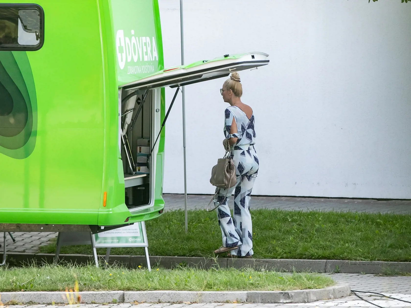 2. september 2024: Marianna Ďurianová prichádza do Markízy, kde sa od rána už išla pripravovať na prvé vysielanie v Televíznych novinách.