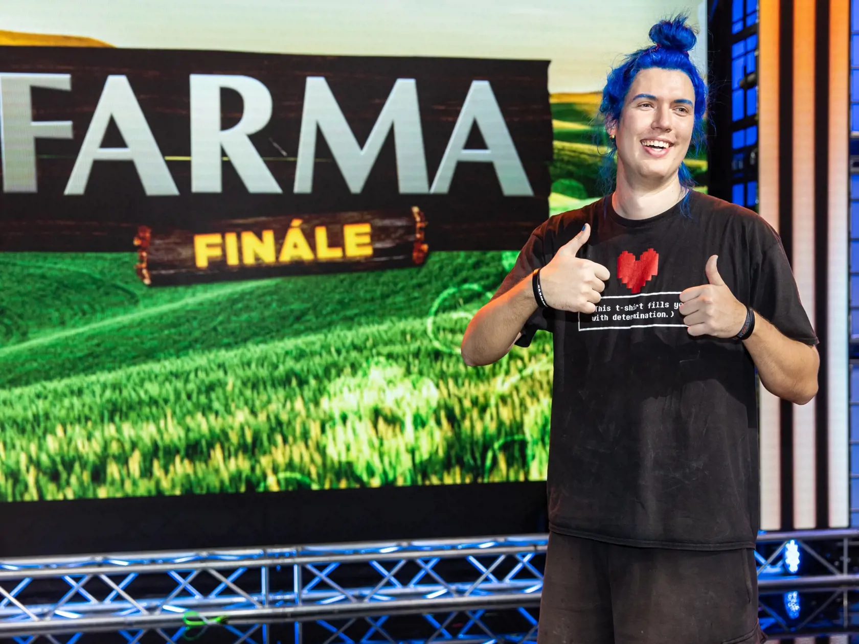 Finále reality šou "FARMA 14" v Bratislave.