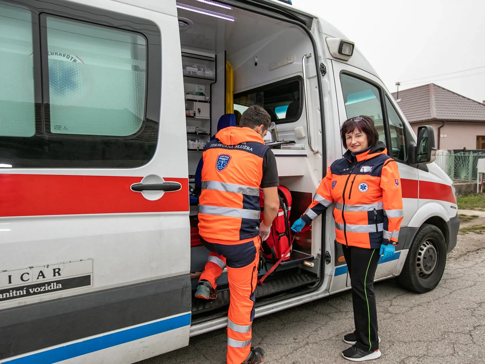 Rýchla zdravotná pomoc (RZP) v Senci na fotke: MUDr. Bulíková