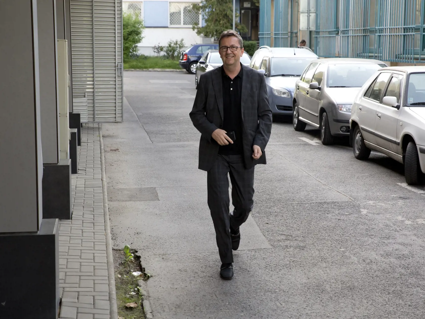 Centrála strany SMER-SD, rokuje o budúcom ministrovi vnútra
Na snímke Martin Glvač