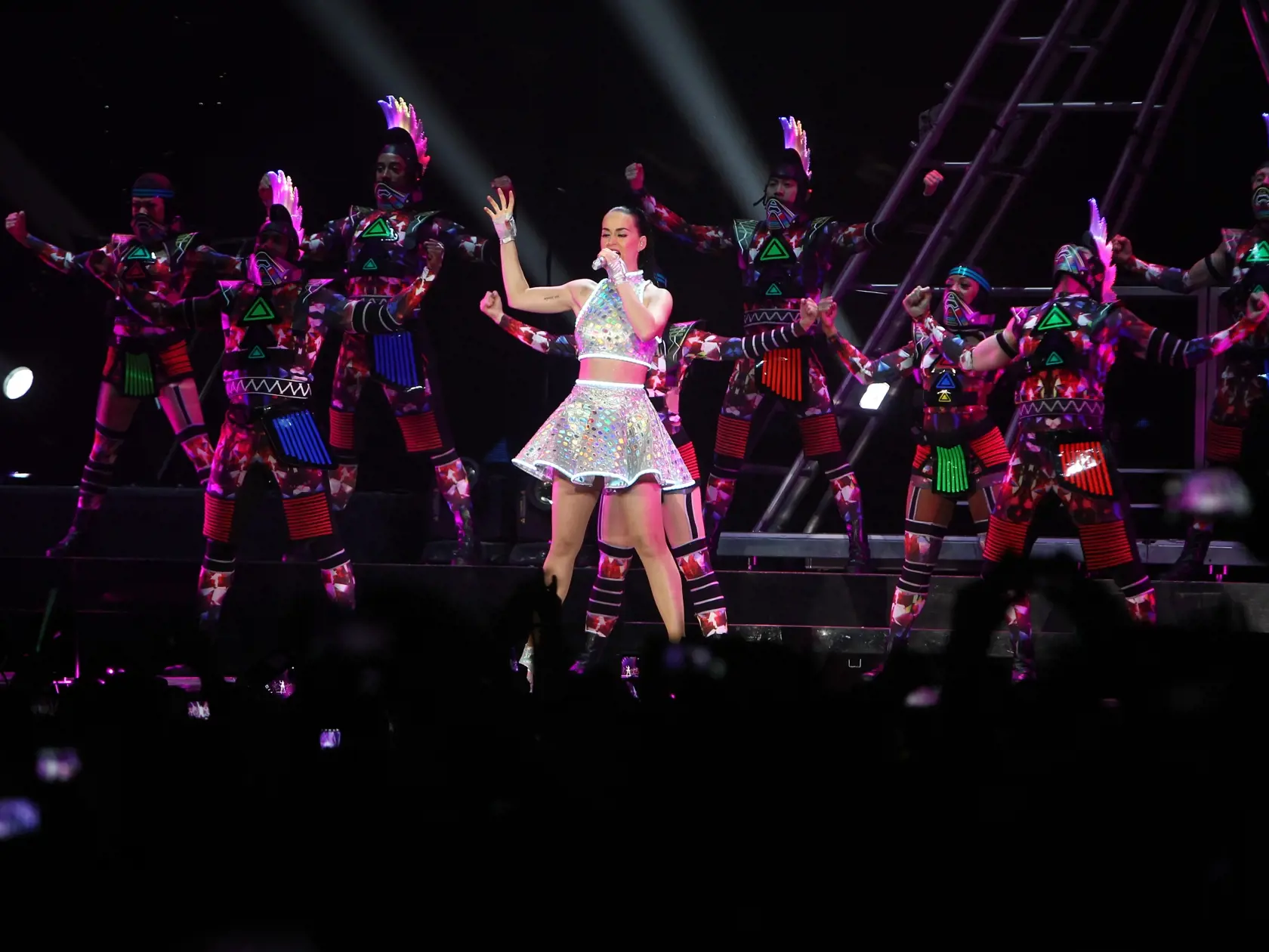 Bratislavský koncert Katy Perry na Zimnom štadione Ondreja Nepelu.