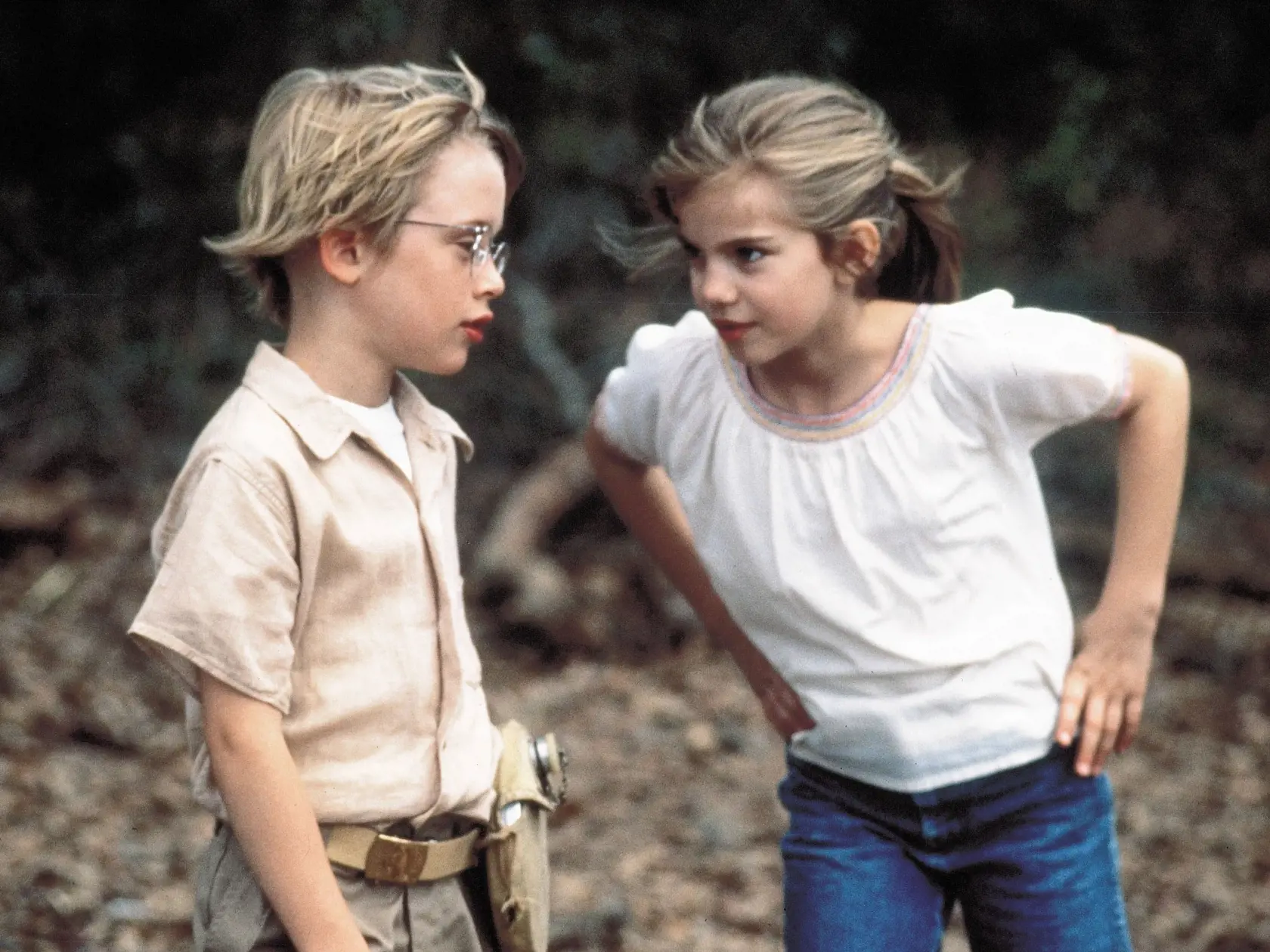 Macaulay Culkin a Anna Chlumsky vo filme Moja prvá láska.