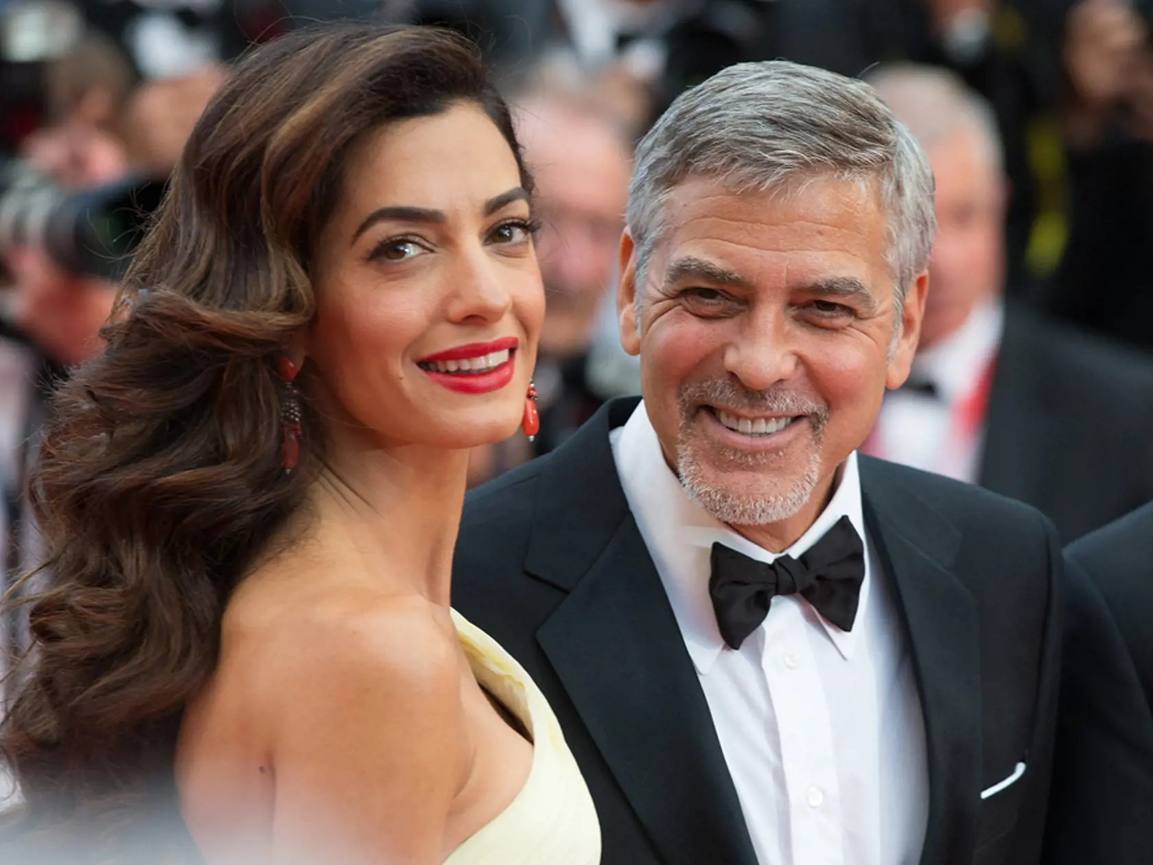 George,Clooney,,Amal,Clooney,At,The,Money,Monster,Premiere,At