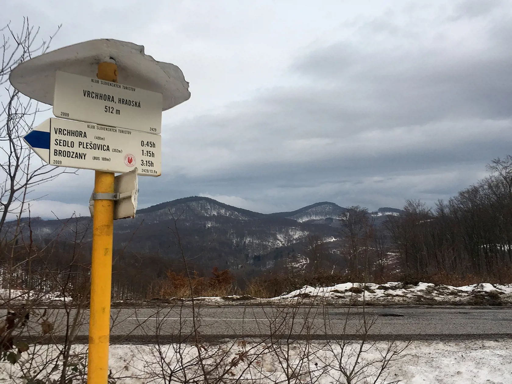 Tribečské hory. 