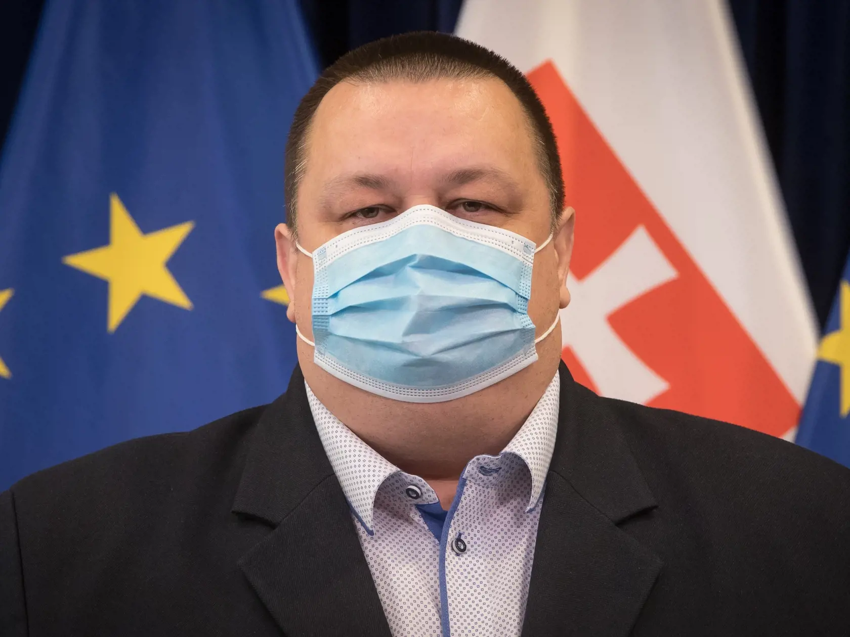 Tlačová beseda s predstaviteľmi vlády po zasadnutí krízového štábu.