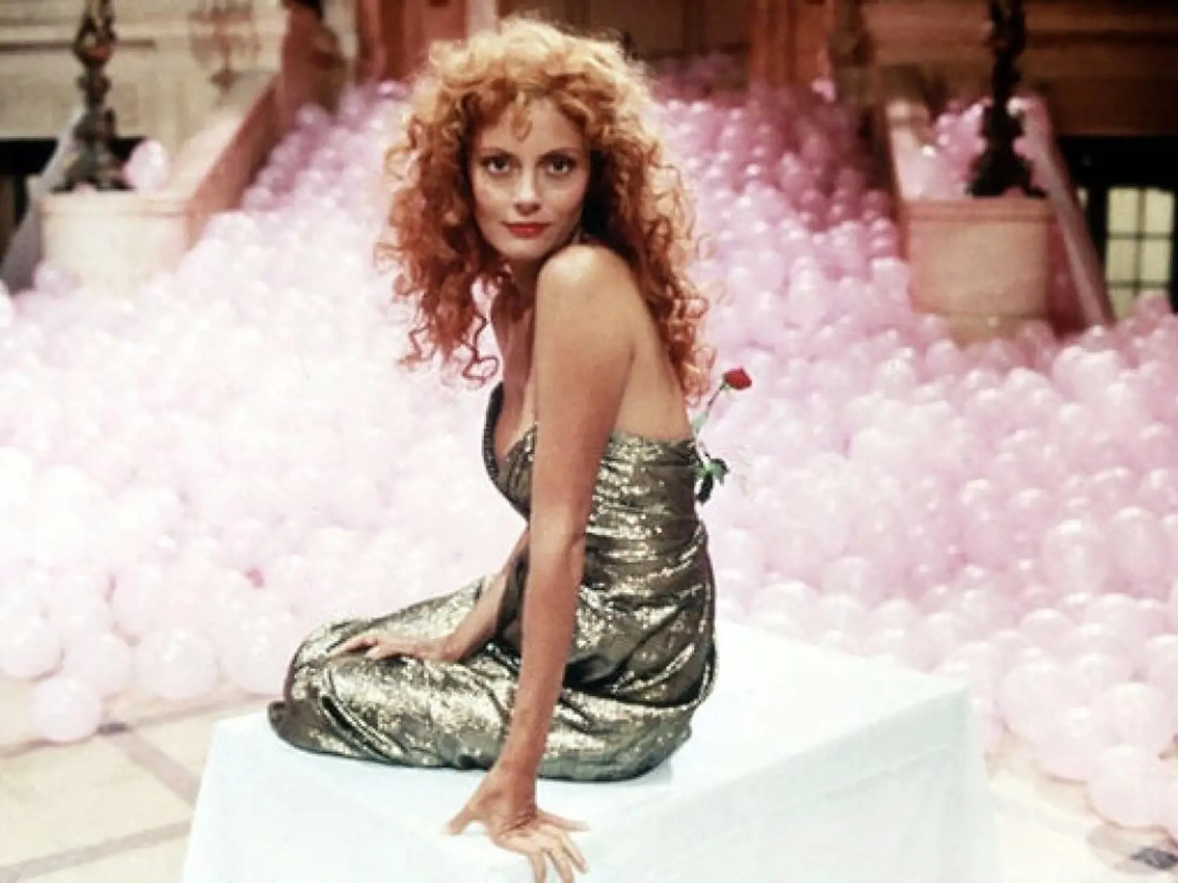 Susan Sarandon vo filme Čarodejnice z Eastwicku.