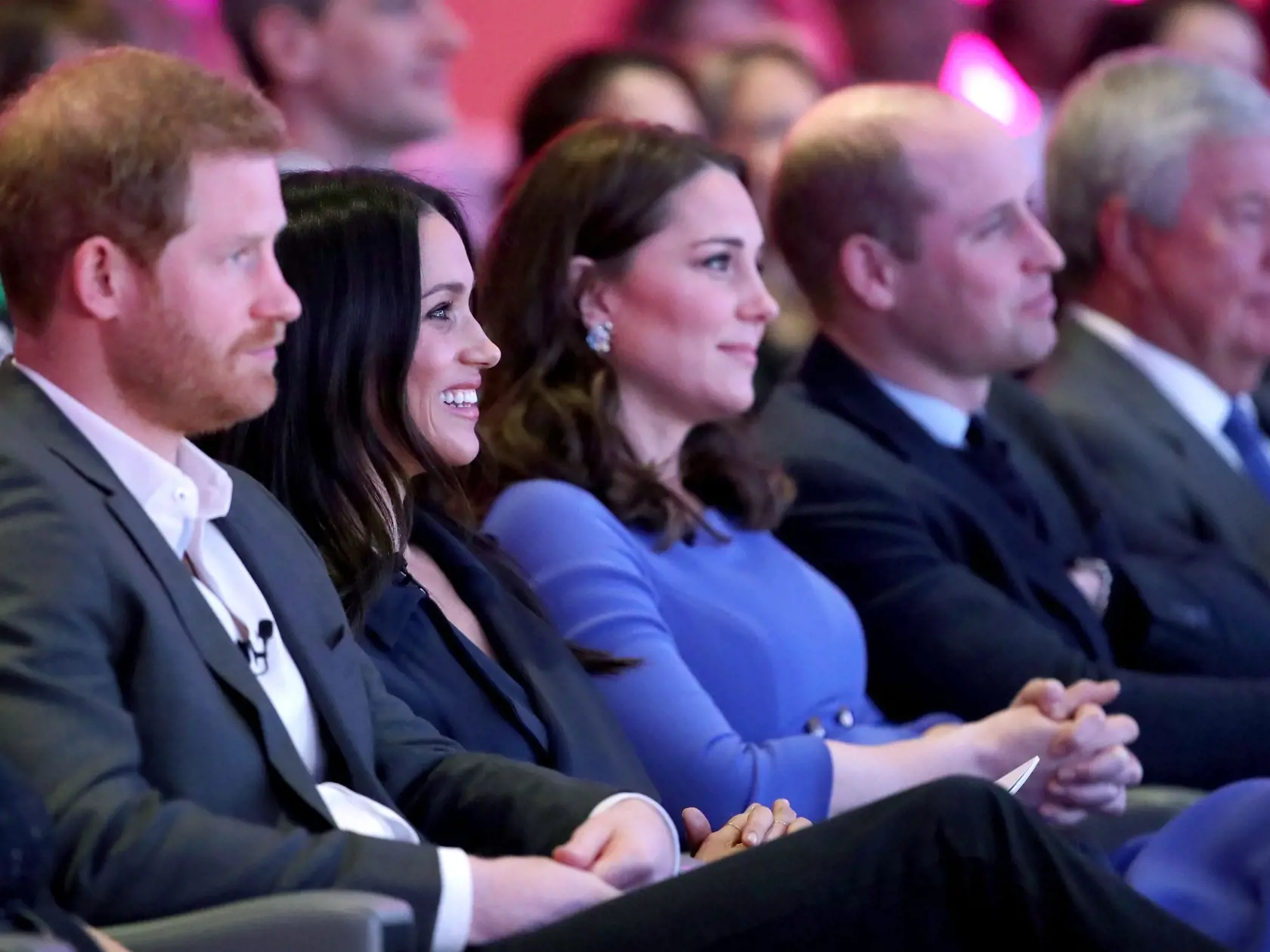 Princ Harry, Meghan Markle, vojvodkyňa Kate, princ William
