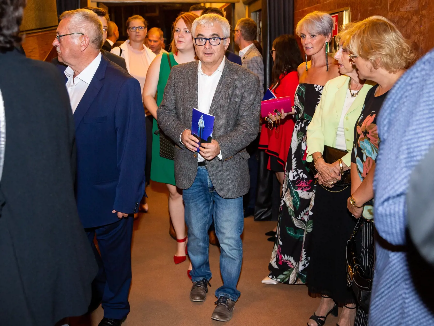 Obnovená premiéra muzikálu Tisícročná včela v nitrianskom divadle Andreja Bagara. Na snímke Igor Adamec.