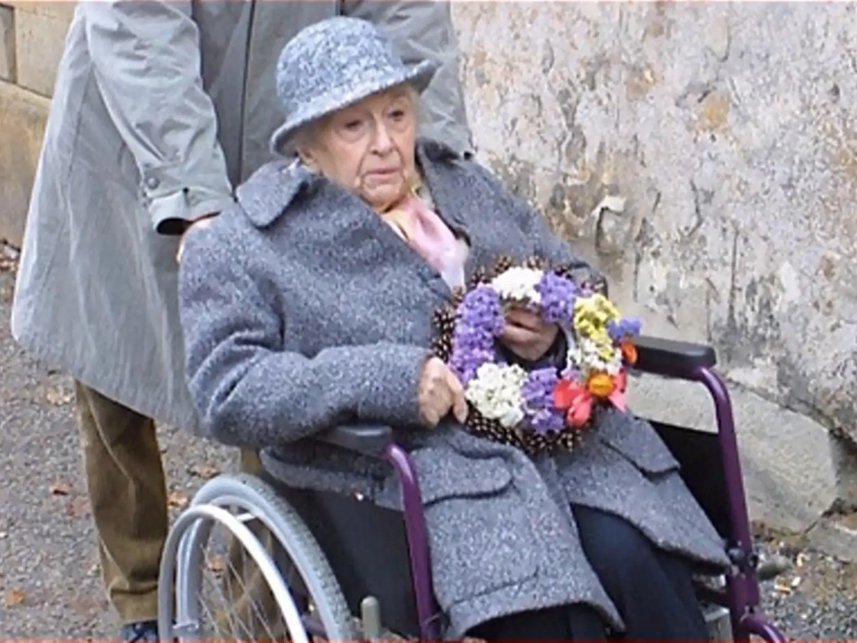 Stella Zázvorková na sklonku svojho života