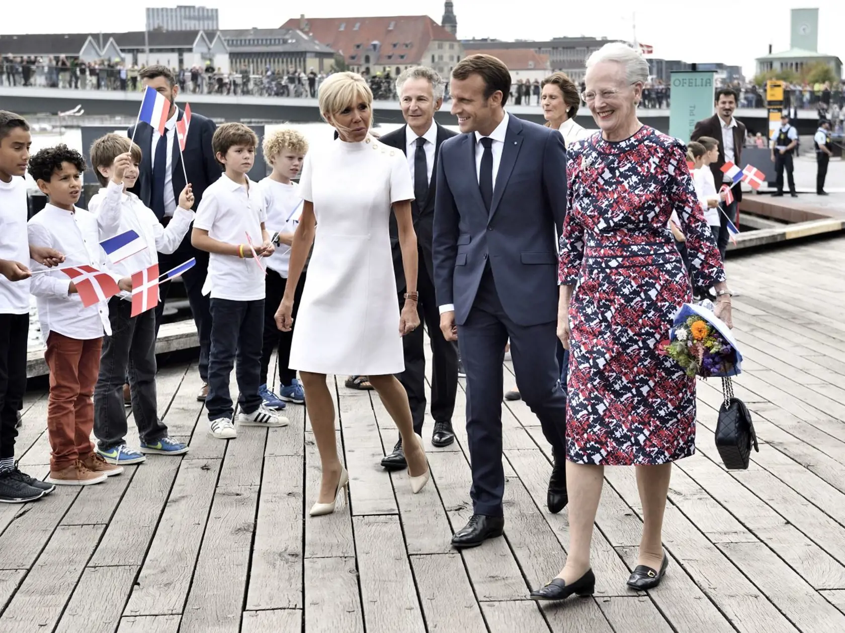 Emmanuel Macron a Brigitte Macron