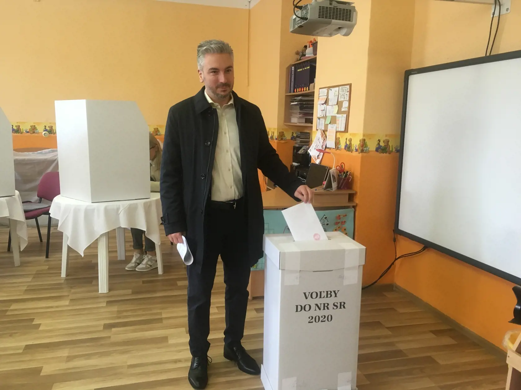 Predseda KSK Rastislav Trnka volil na Hrnčiarskej.