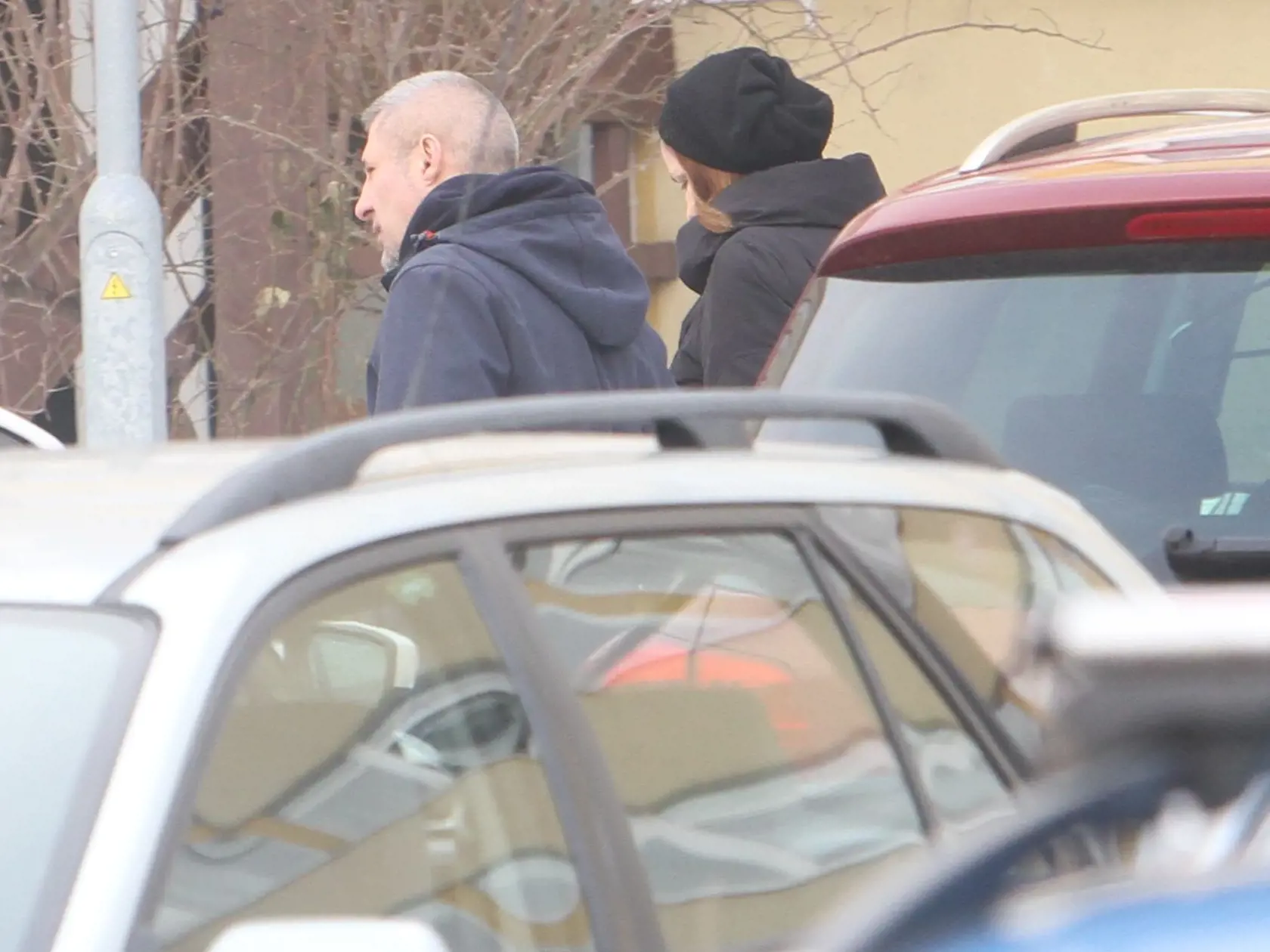 Vajdovú pri kontrole sprevádzal manžel Martin.