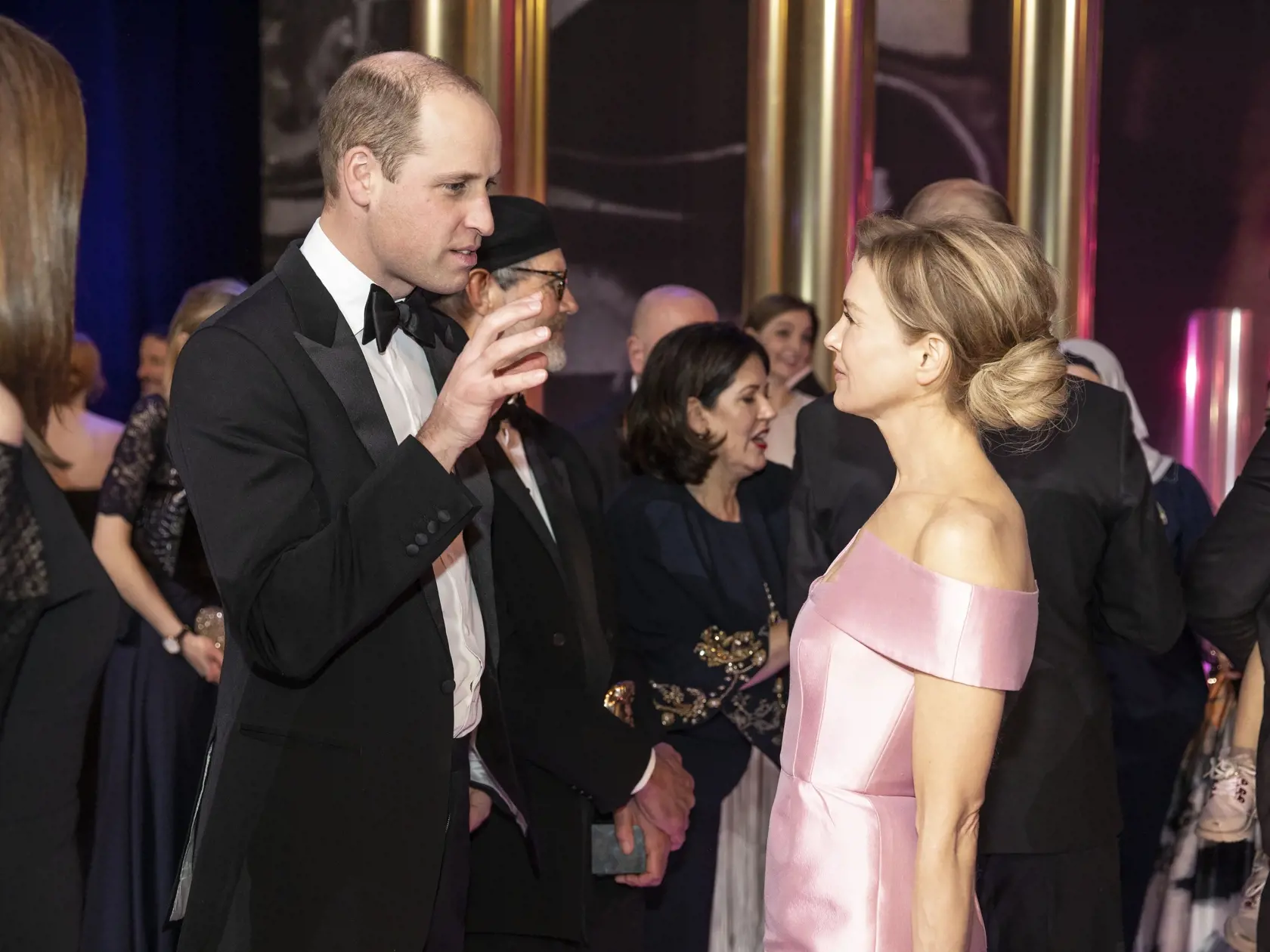 Princ William a Reneé Zellweger