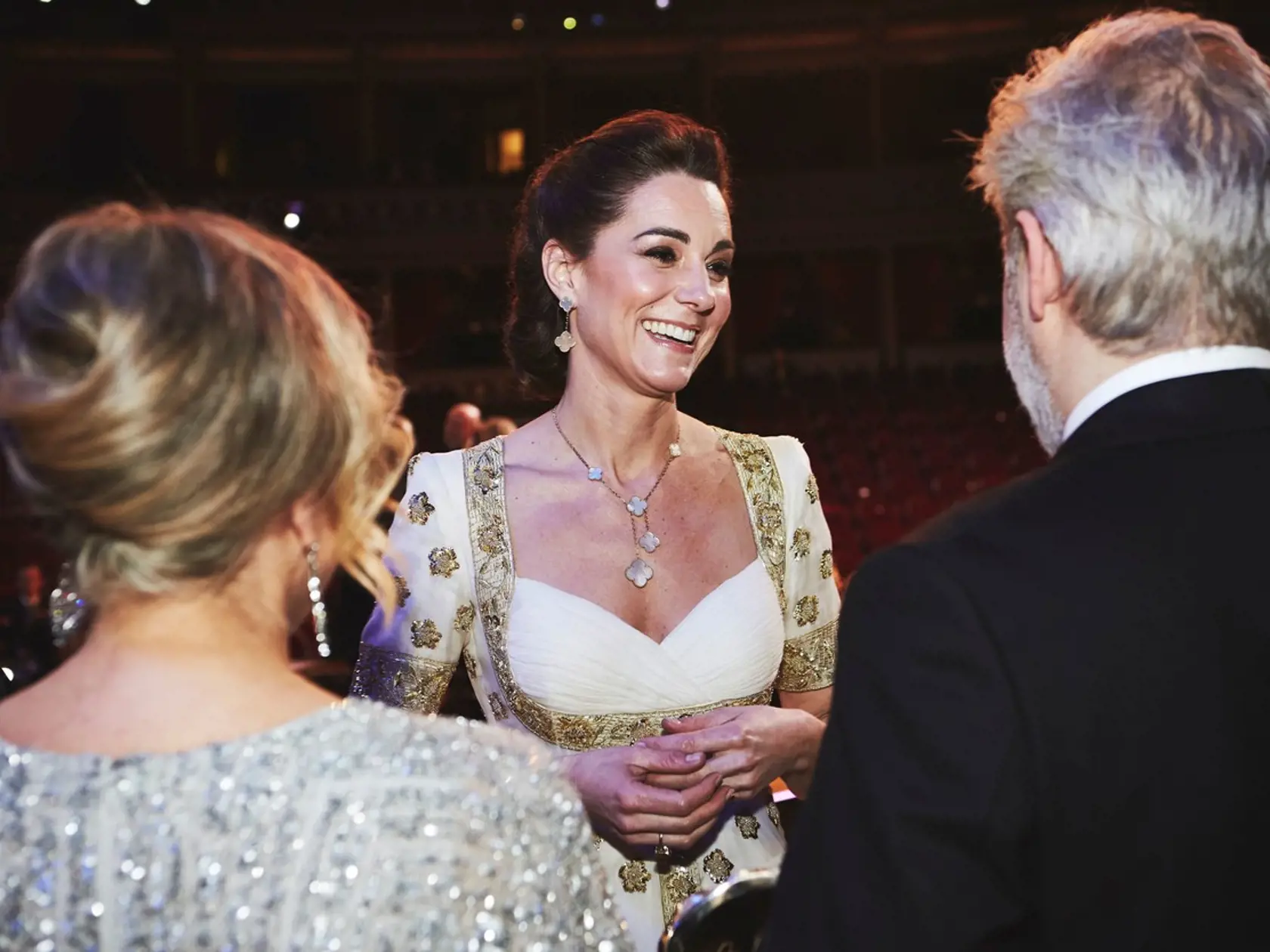 Čestnými hosťami na oceneniach BAFTA boli Kate Middleton a princ William.