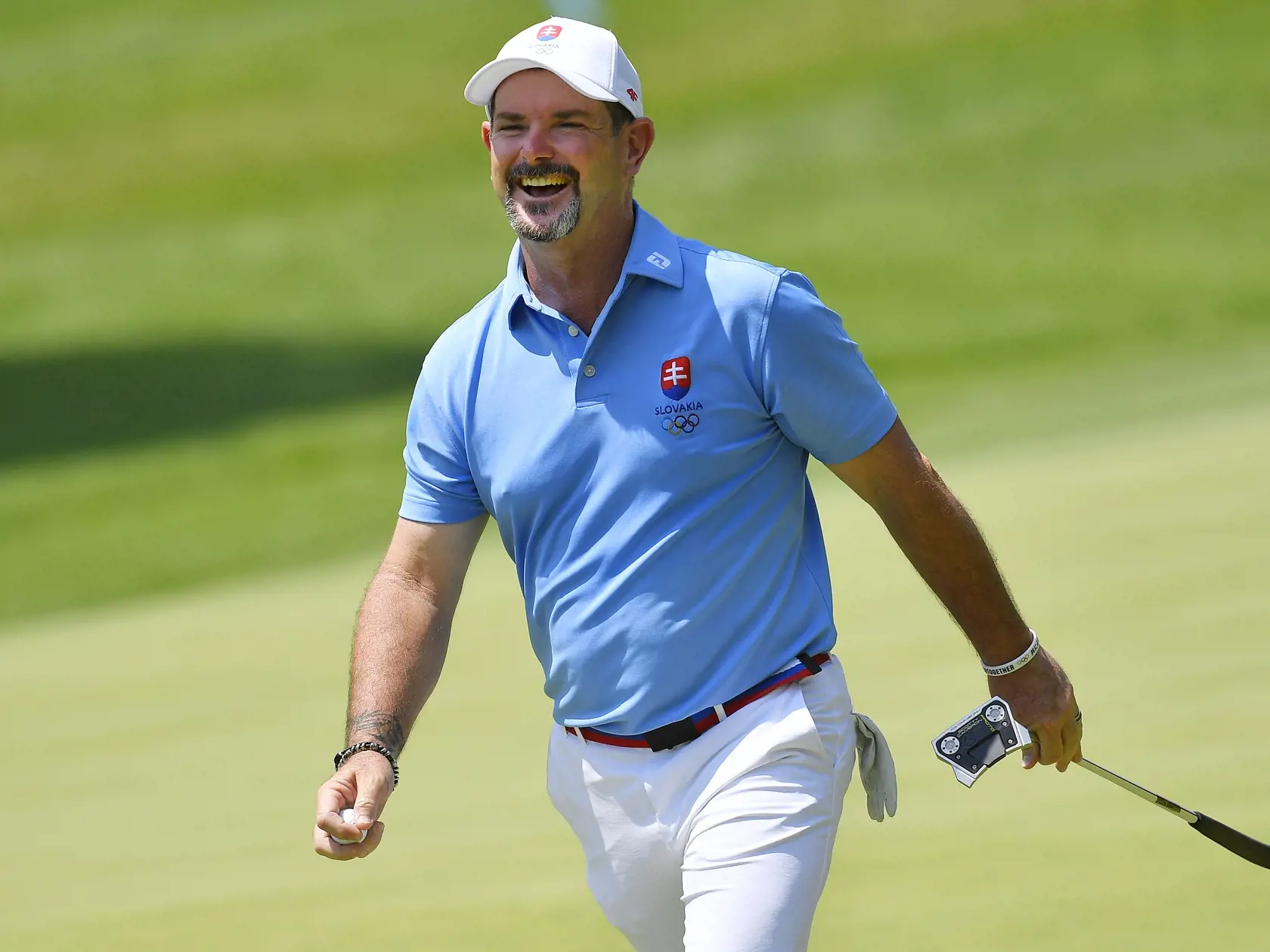 Na snímke slovenský golfista Rory Sabbatini vo štvrtom kole turnaja mužov počas XXXII. letných olympijských hier v Tokiu 1. augusta 2021. FOTO TASR -  Michal Svítok