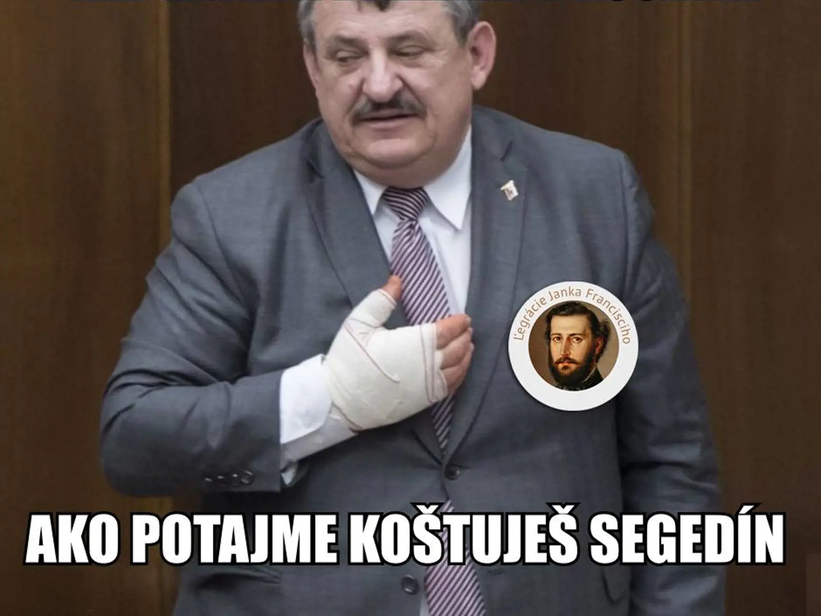 Národniar Anton Hrnko oslavoval včera narodeniny. Toto sú tie najlepšie vtipy, ktoré internetoví zabávači počas Hrnkovho pôsobenia v politike vyprodukovali.