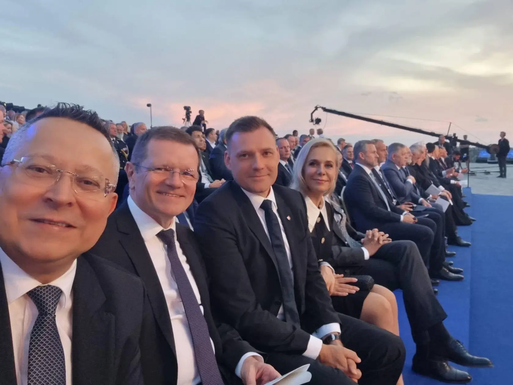 Oslavy výročia príchodu sv. Cyrila a Metoda si užili aj Ladislav Kamenický, Peter Kmec, Tomáš Taraba, Denisa Saková 