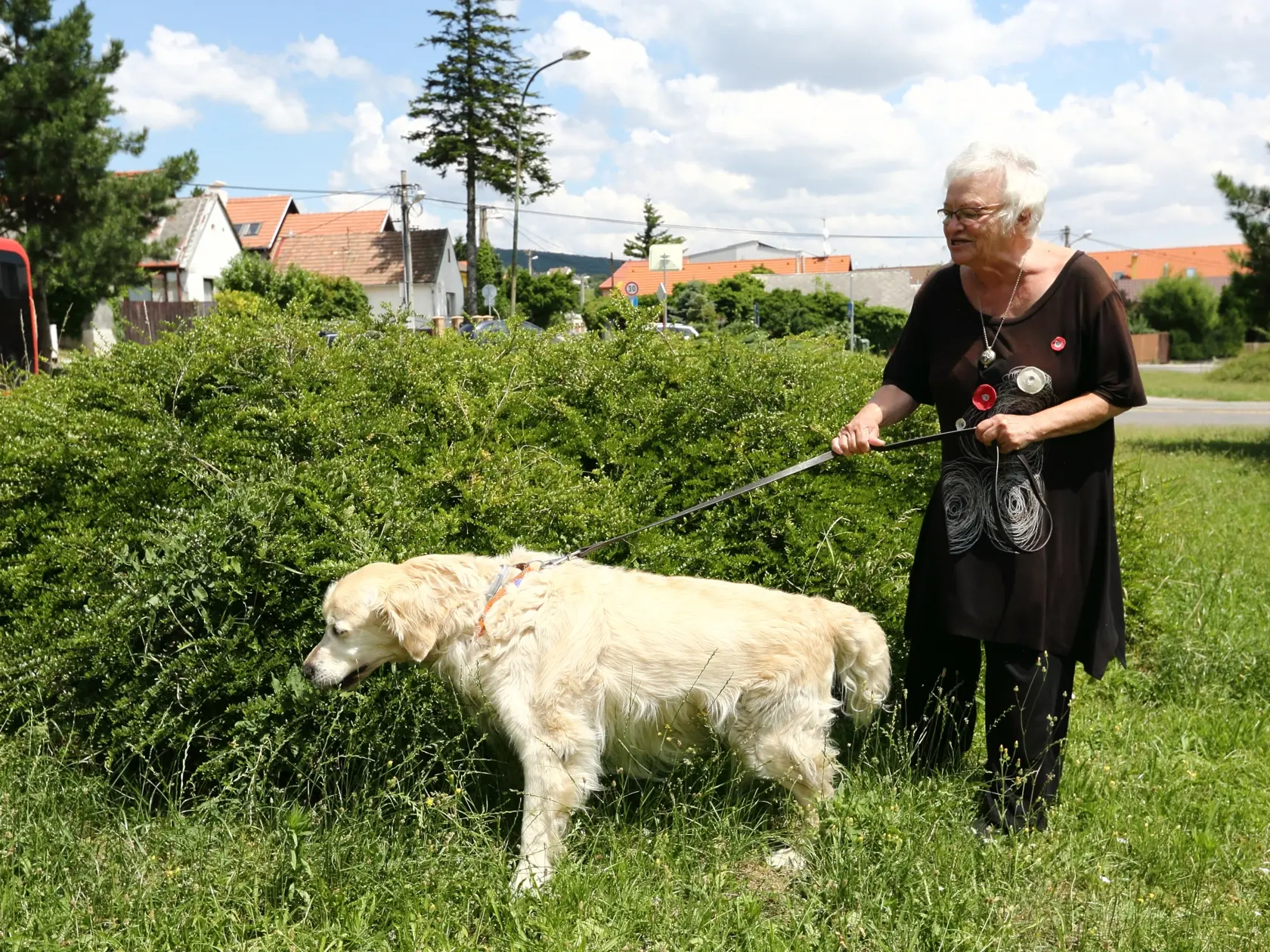 Na snímke rozhovor so slovenskou herečkou a pózovanie Ida Rapaičová. 