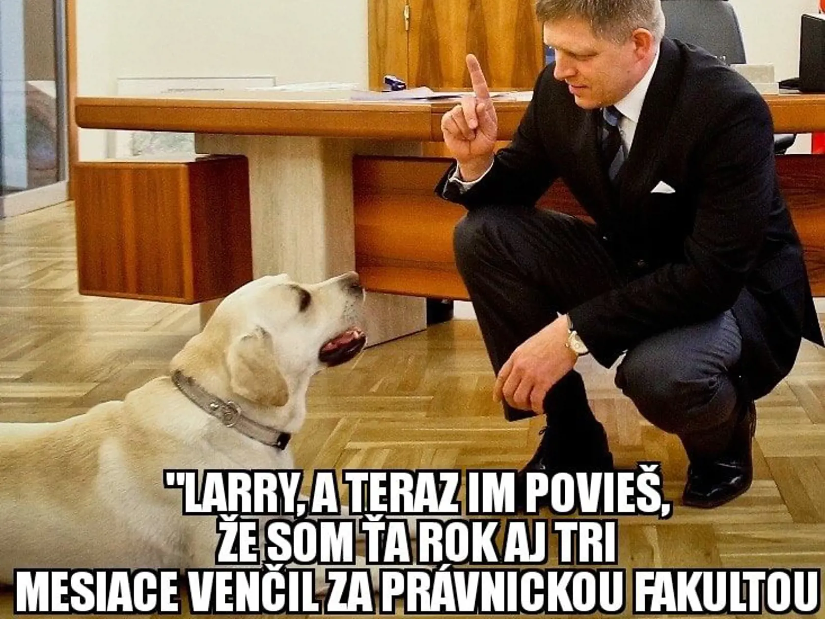 Internet si opäť podal Roberta Fica.