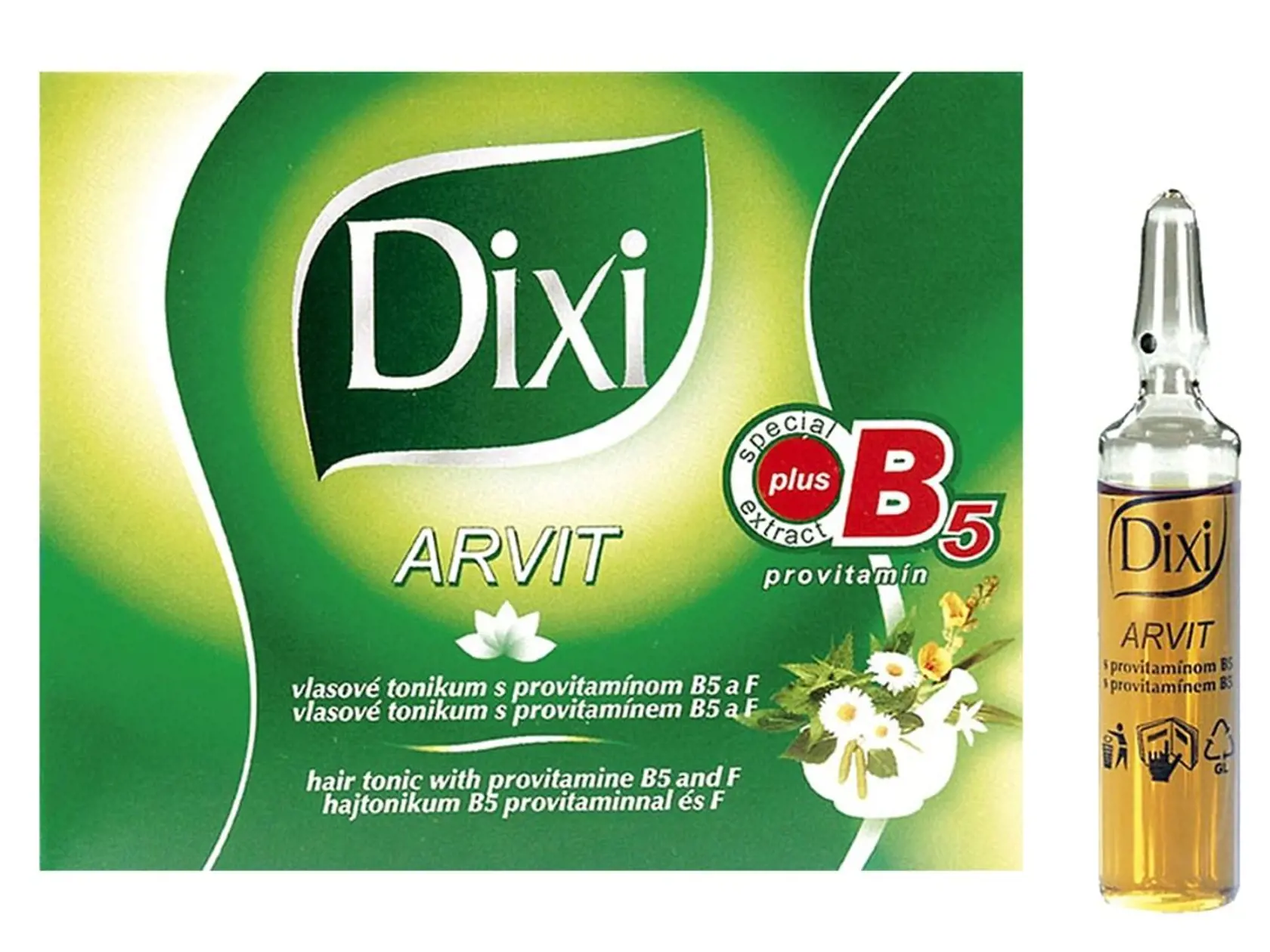 Dixi Arvit vlasové tonikum s provitamínom B5, Herba Drug, 3,25 €
