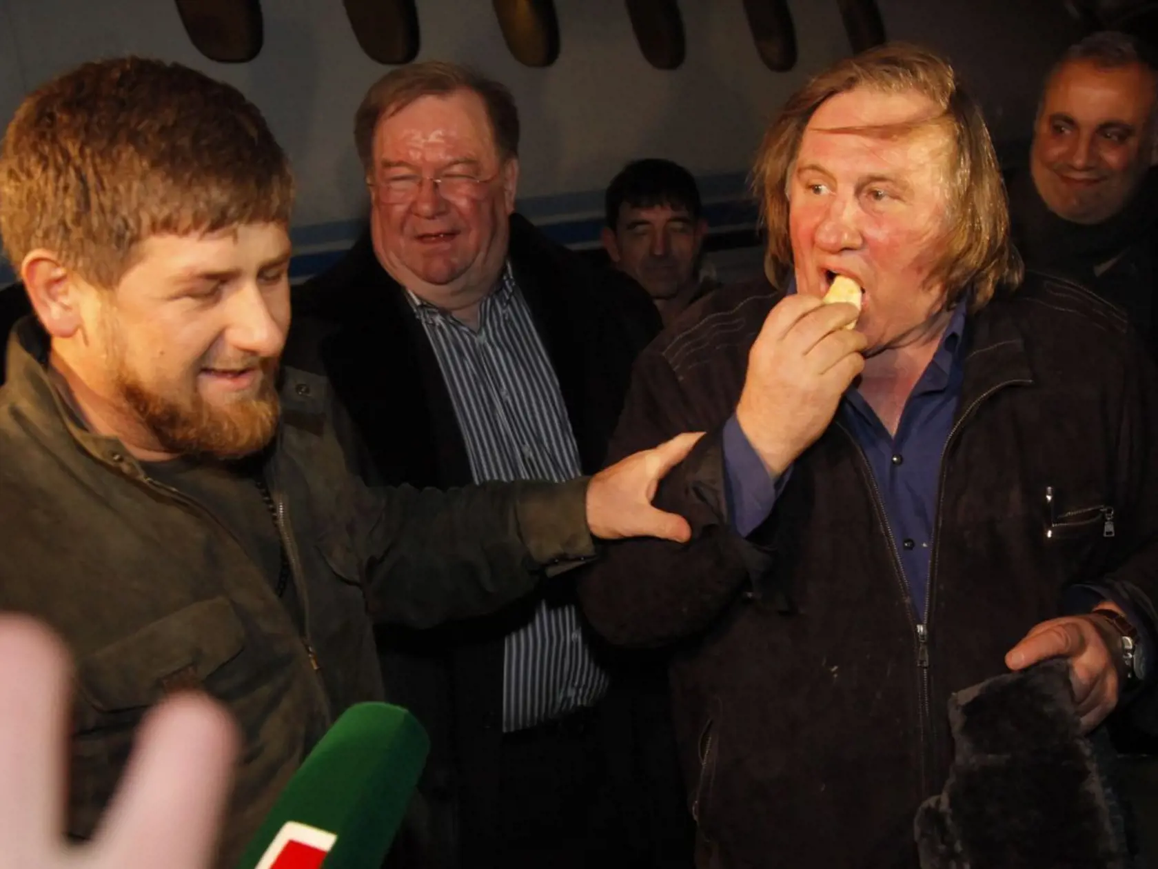 Gerard Depardieu sa stretol s čečenským prezidentom Ramzanom Kadyrovom.