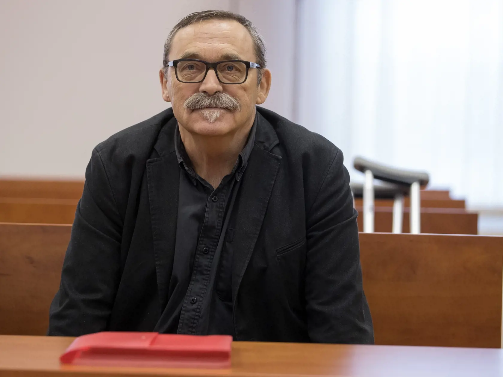 Ôsme pojednávanie na Špecializovanom trestnom súde v Pezinku vo veci vraždy investigatívneho novinára Jána Kuciaka a jeho snúbenice Martiny Kušnírovej. Na snímke je psychológ Anton Heretik.