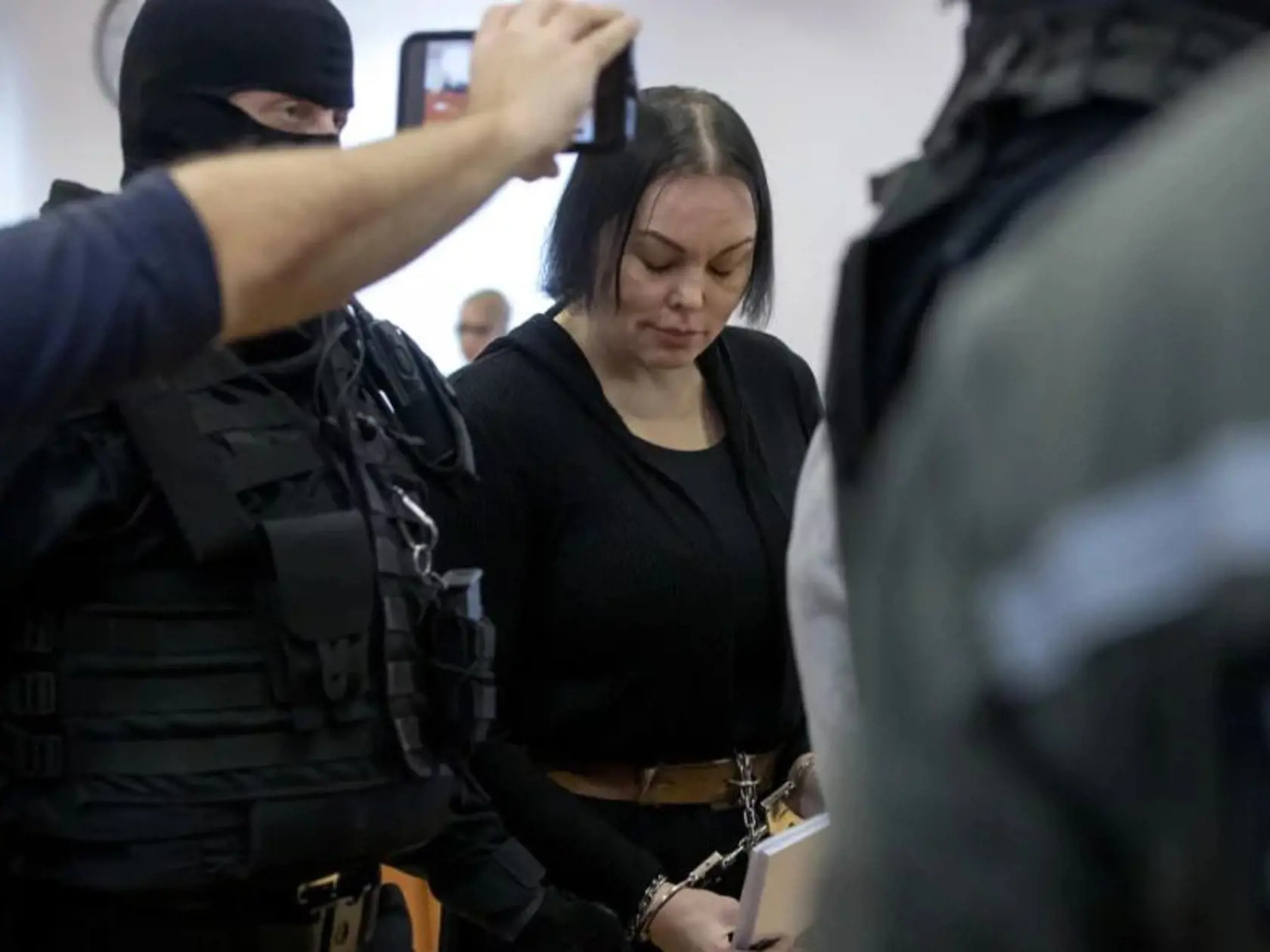 Alena Zsuzsová počas pojednávania v prípade vraždy Jána Kuciaka a Martiny Kušnírovej.
