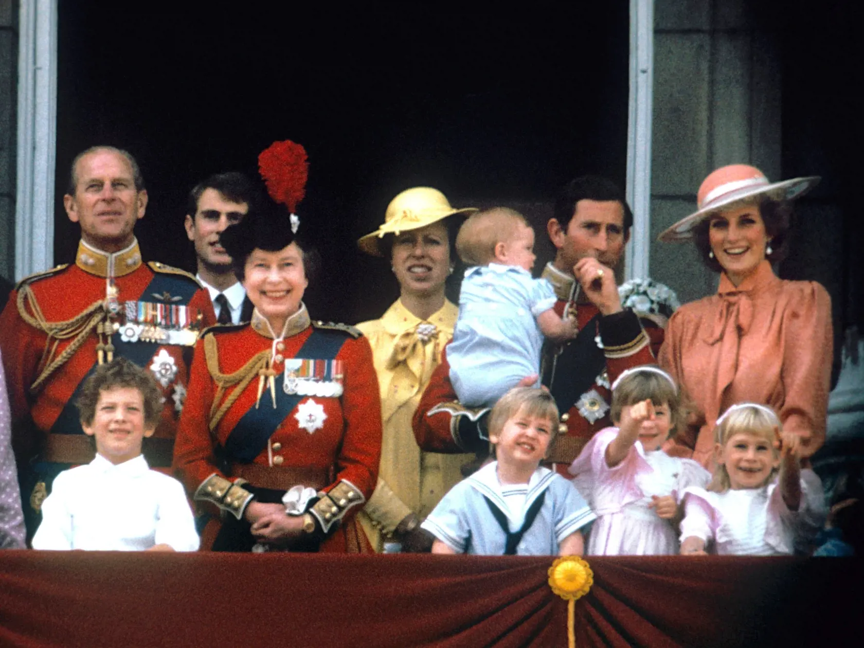 Princezná Diana a princ Harry