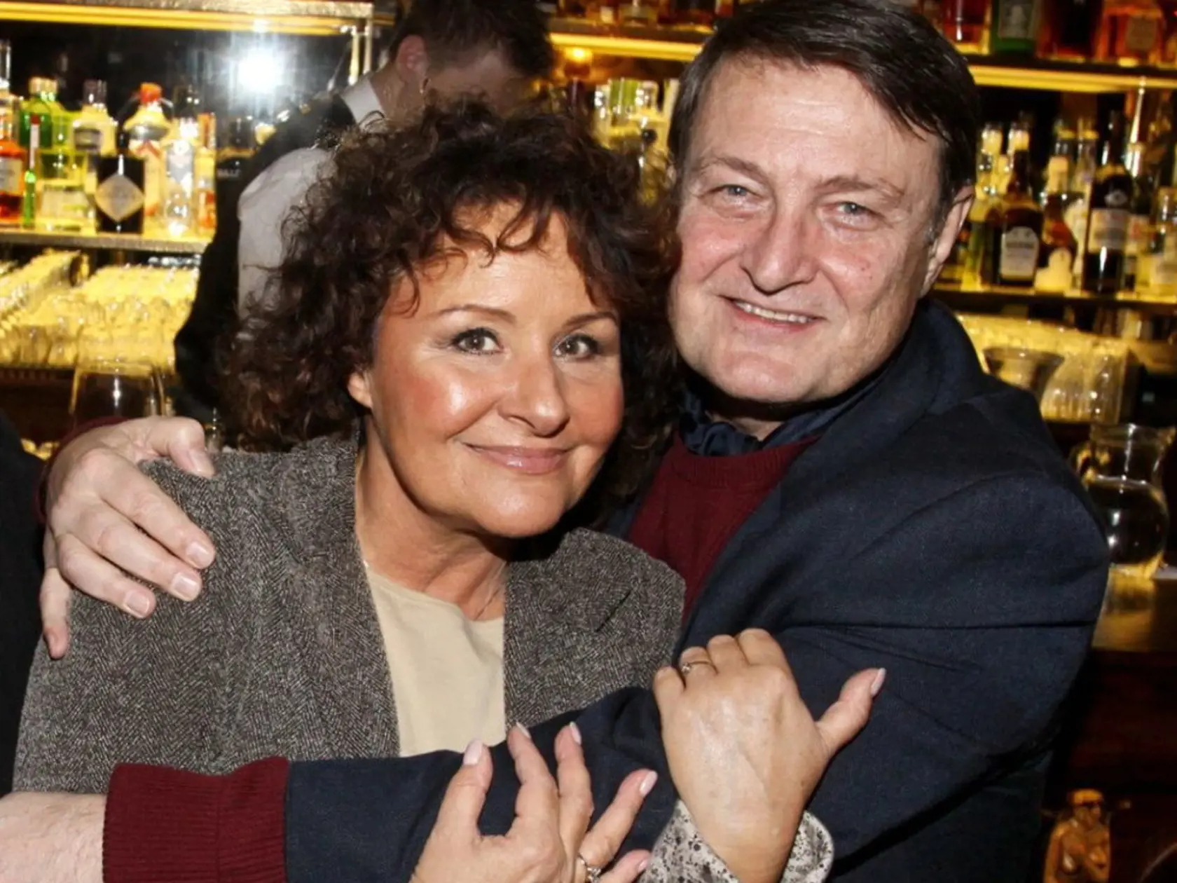 Jitka Zelenková se Štaidlem, v pozadí Pavel Vrba