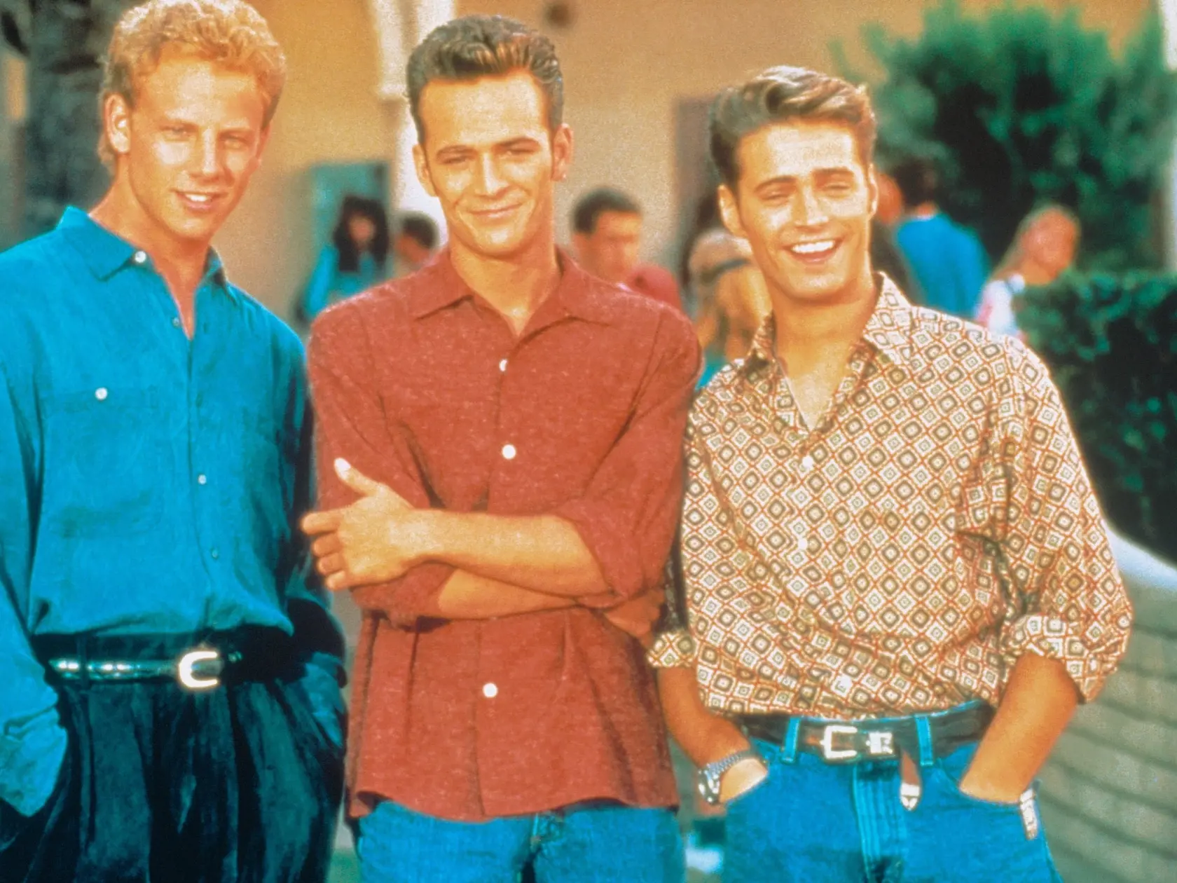 Ian Ziering, Luke Perry a Jason Priestley