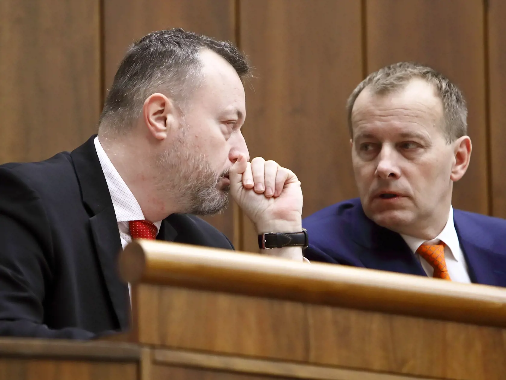 Na snímke zasadanie parlamentu, kde vystúpil prezident Andrej Kiska a vyjadril sa k voľbe sudcov ústavnéhé súdu.